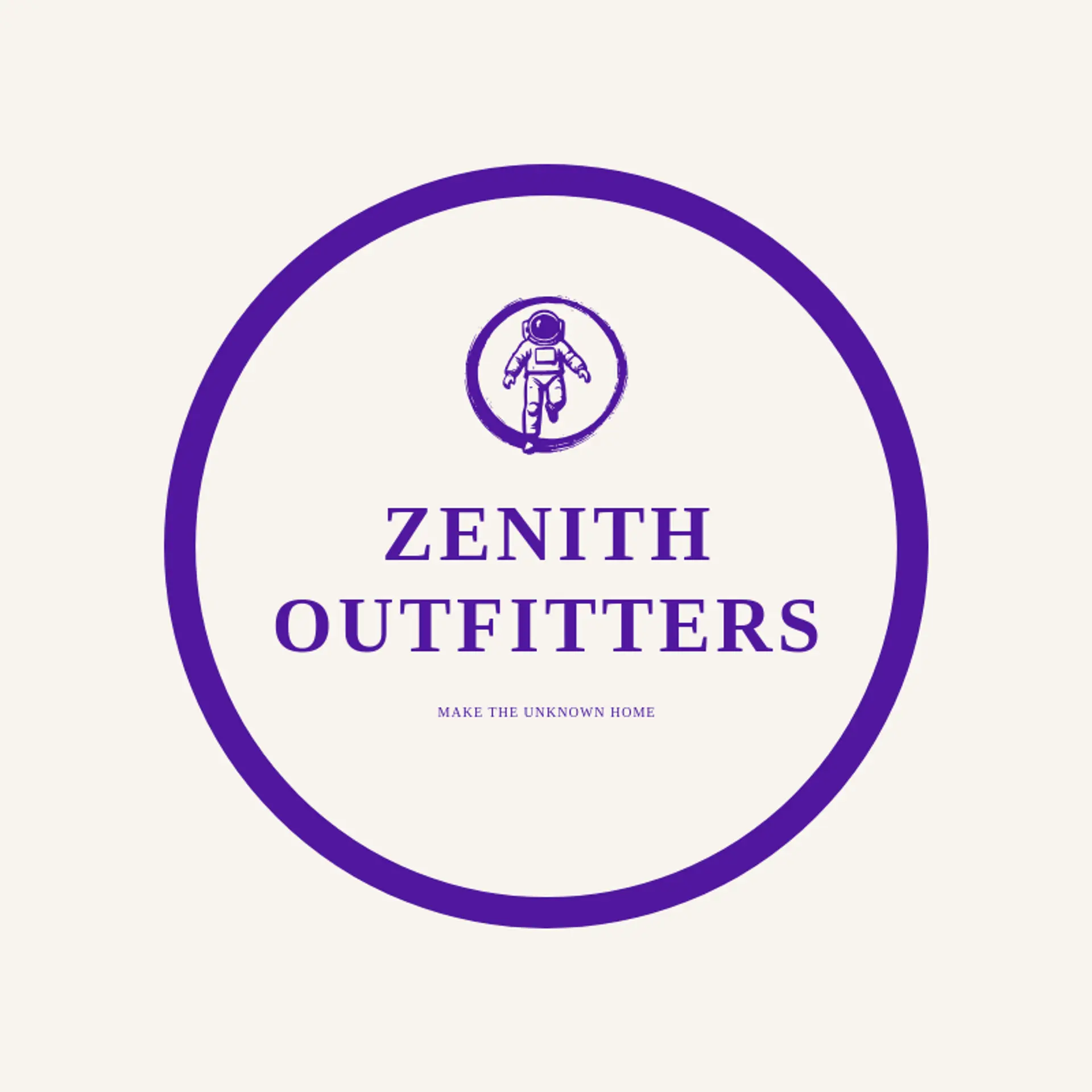 Zenith Outfitters logo for astronaut