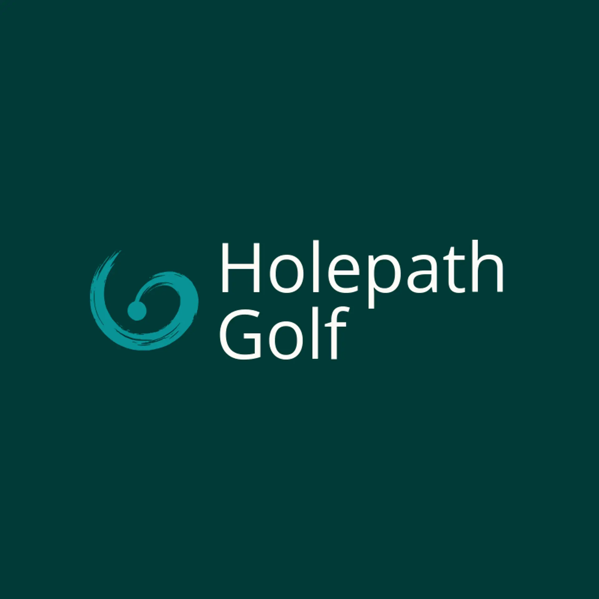 Holepath Golf logo for hole