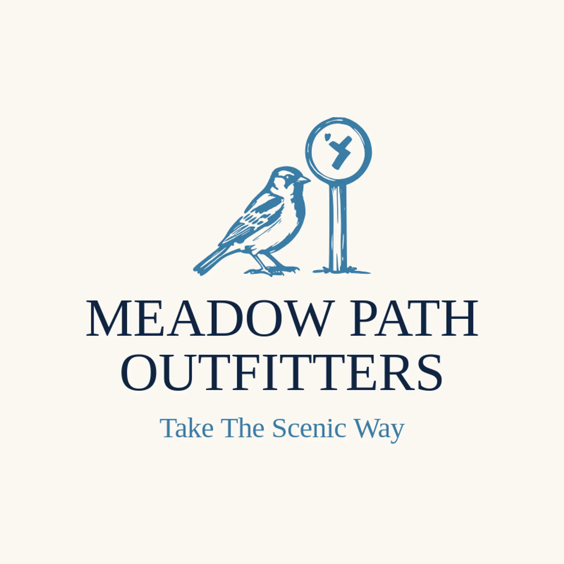 Meadow Path Outfitters logo for sparrow