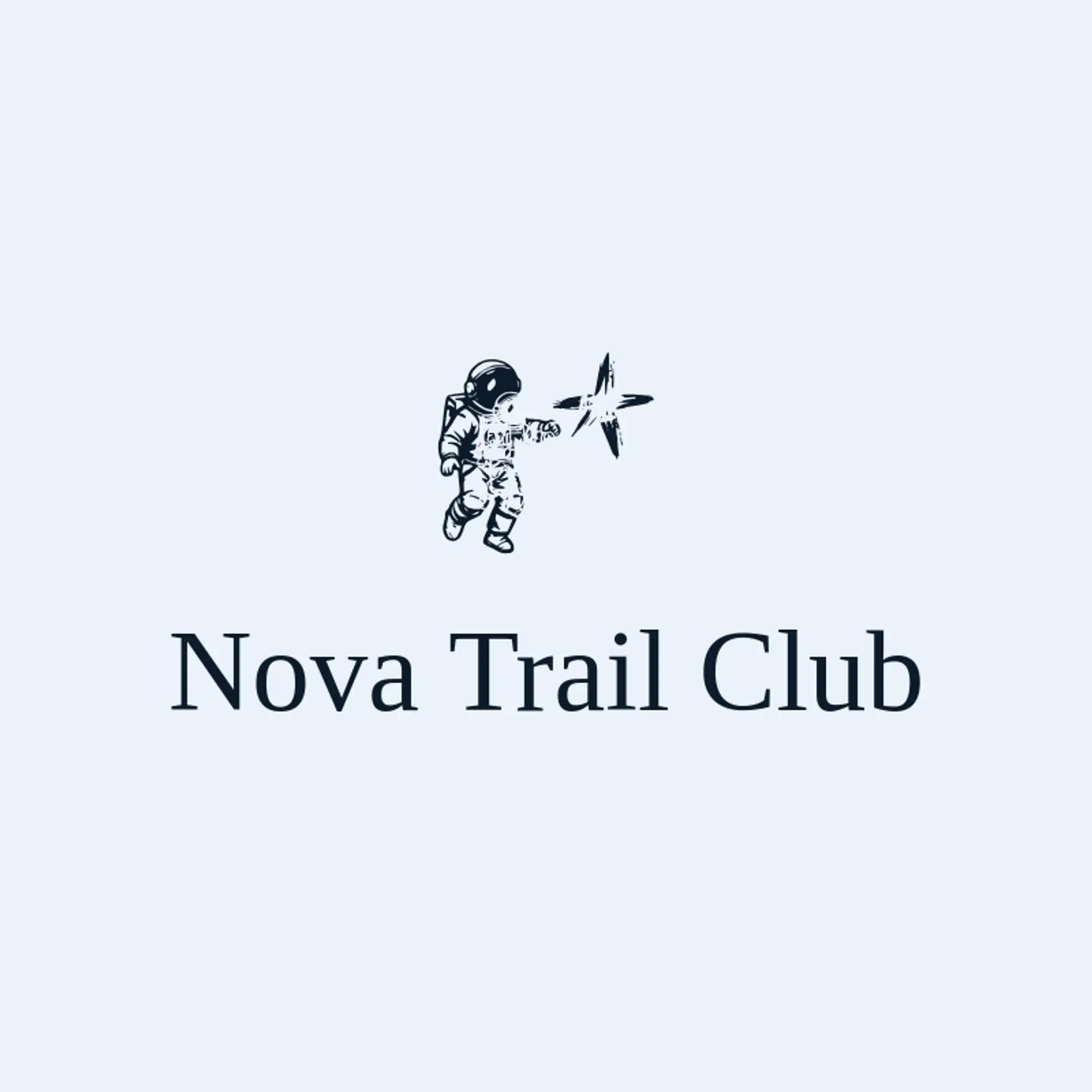 Nova Trail Club logo for astronaut