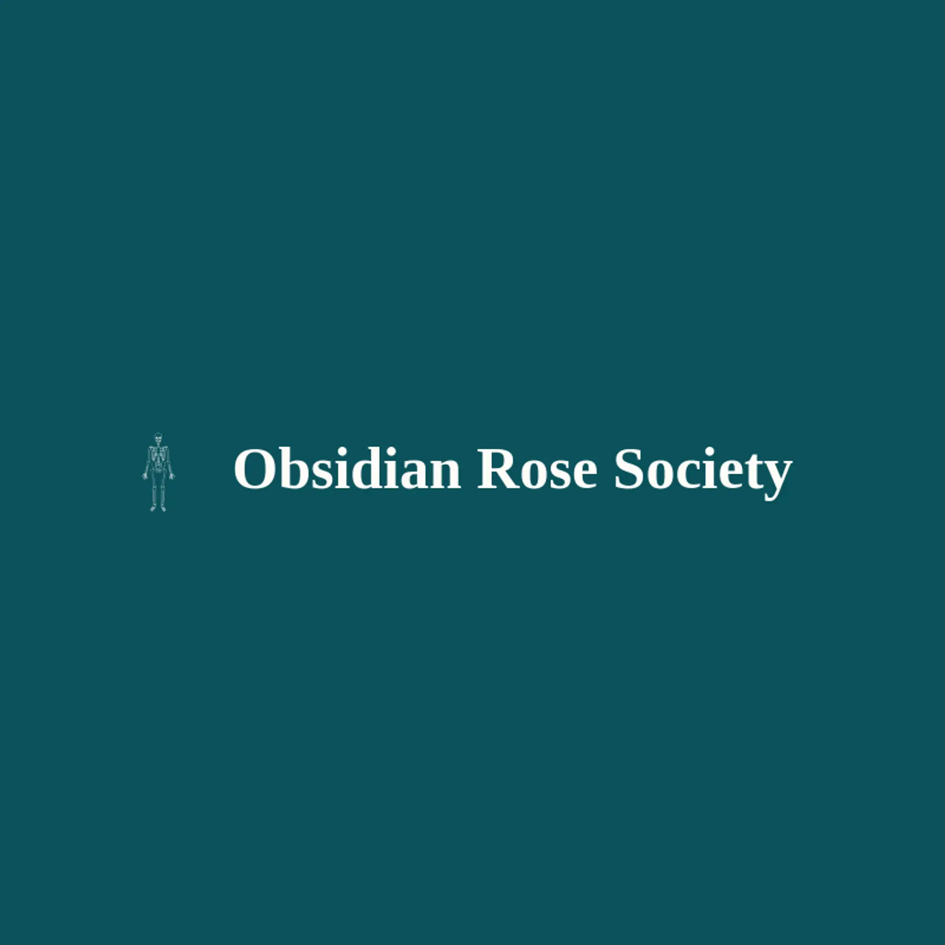 Obsidian Rose Society logo for Death