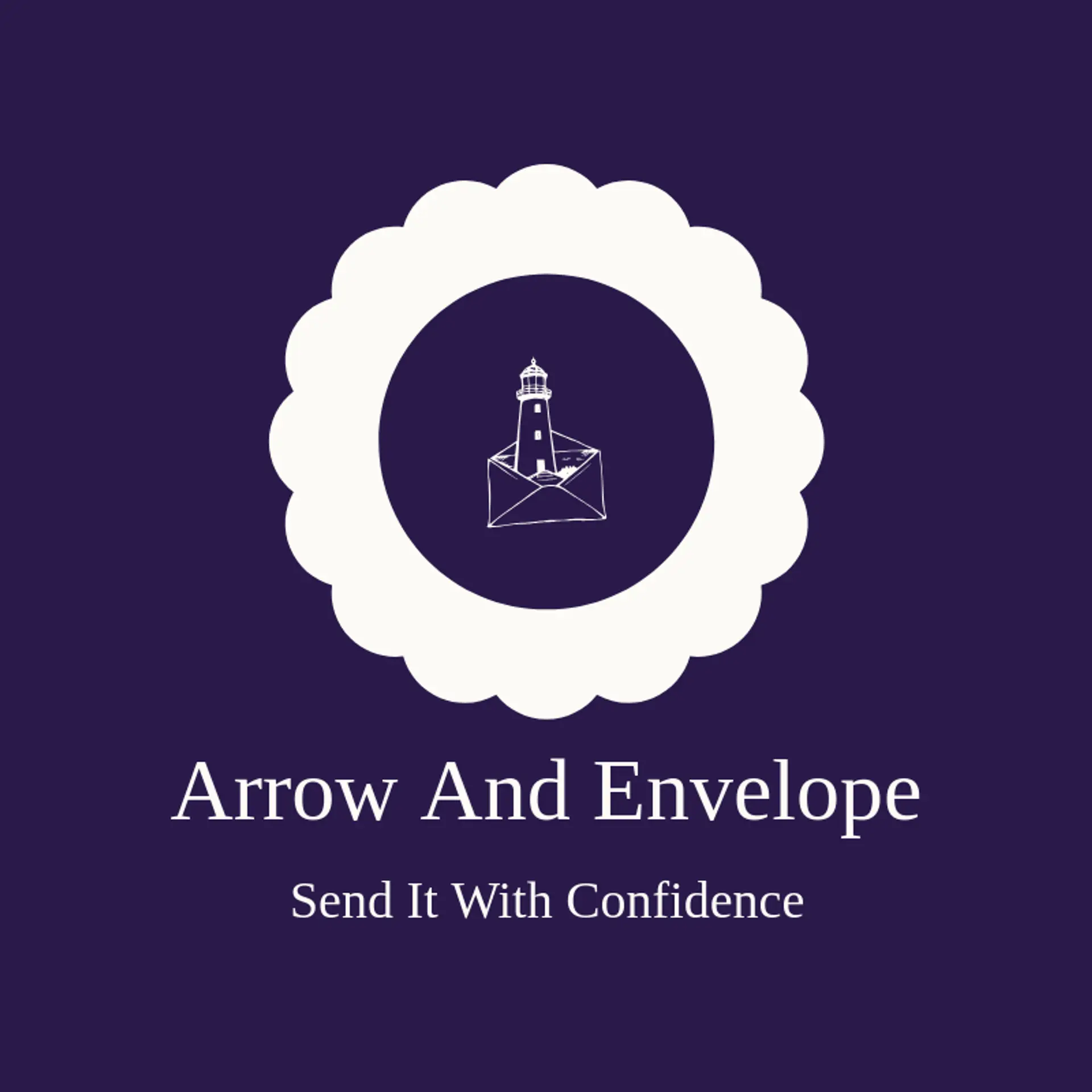 Arrow and Envelope logo for postal