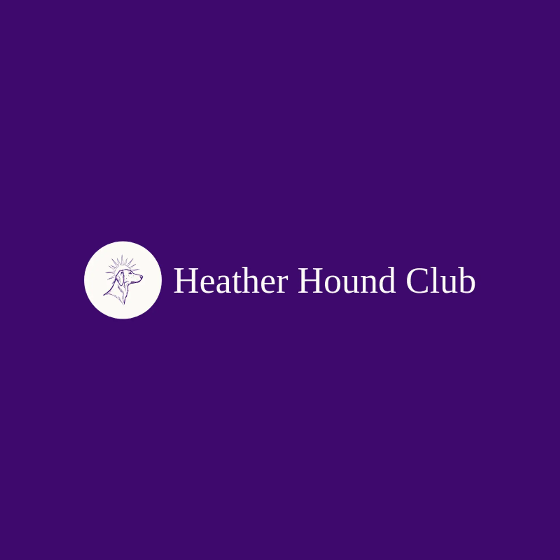 Heather Hound Club logo for irish