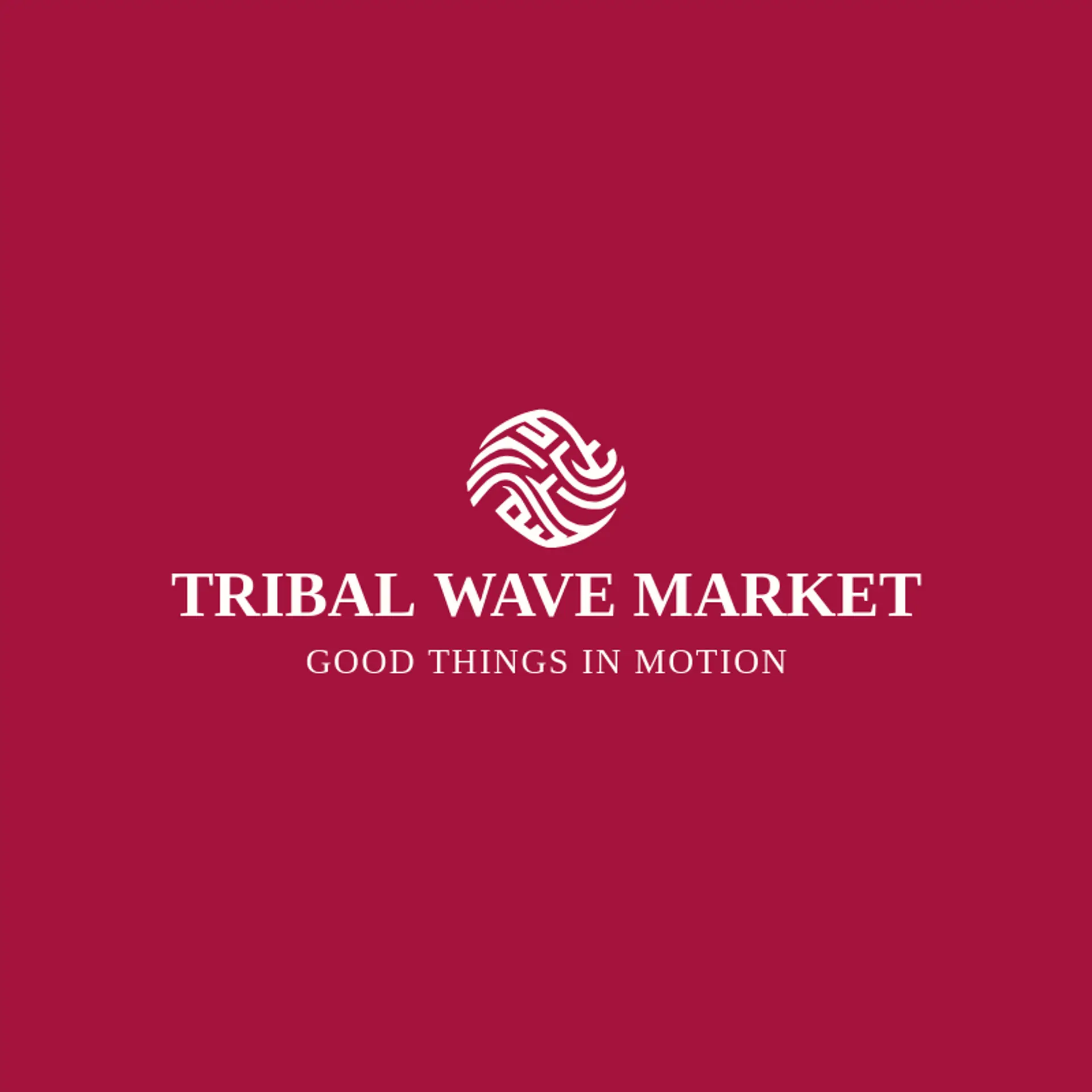Tribal Wave Market logo for tribal