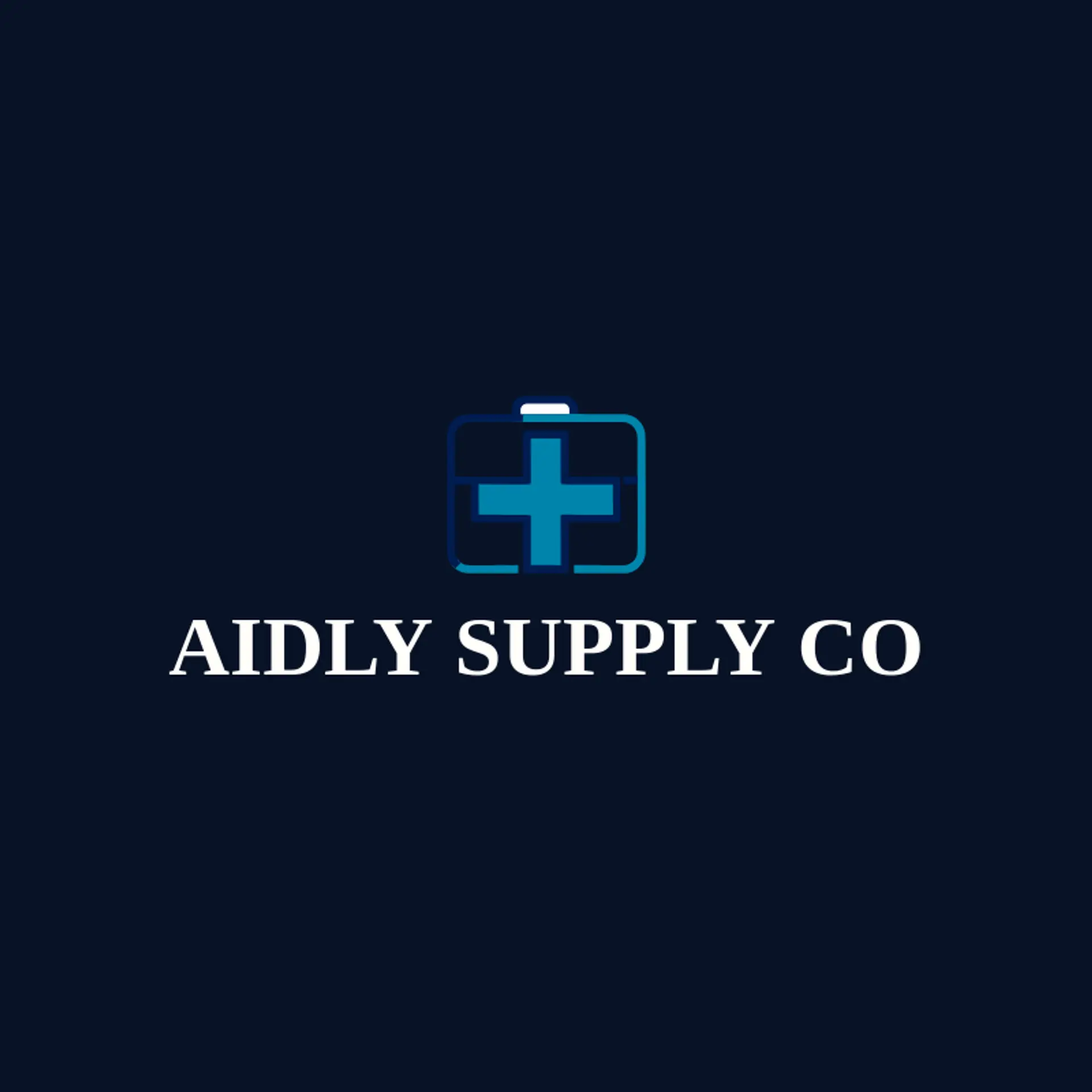 Aidly Supply Co logo for first aid kit