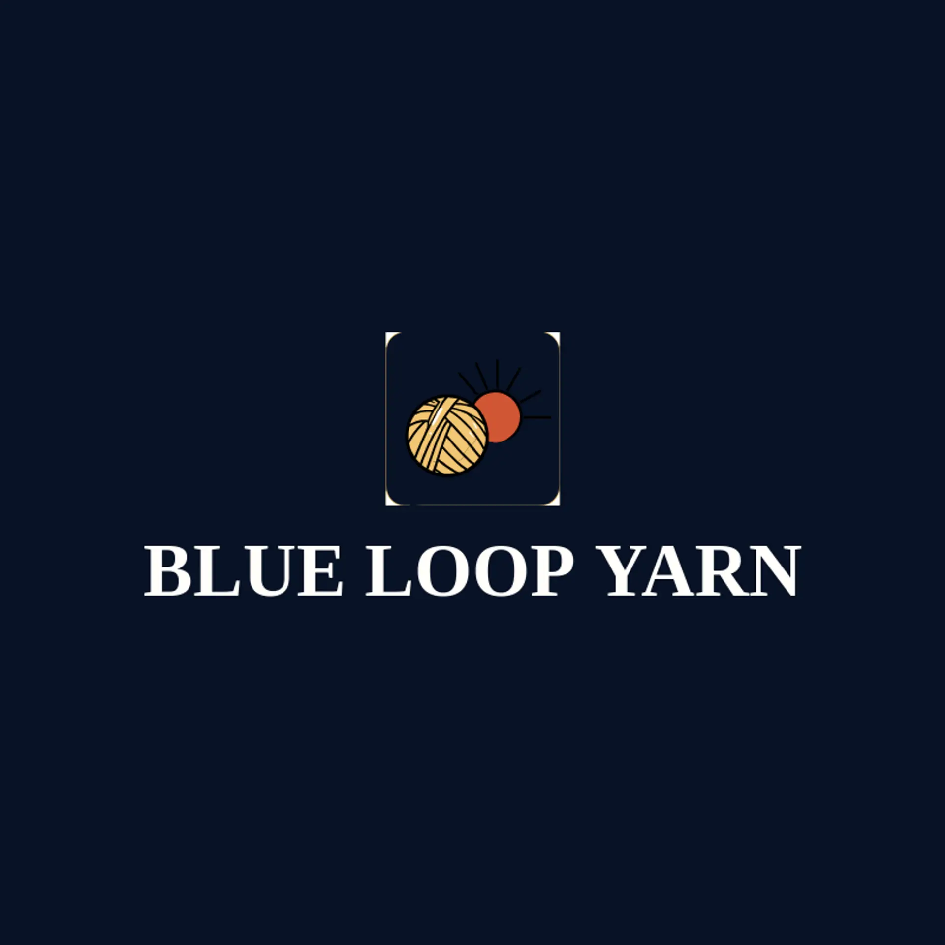 Blue Loop Yarn logo for yarn