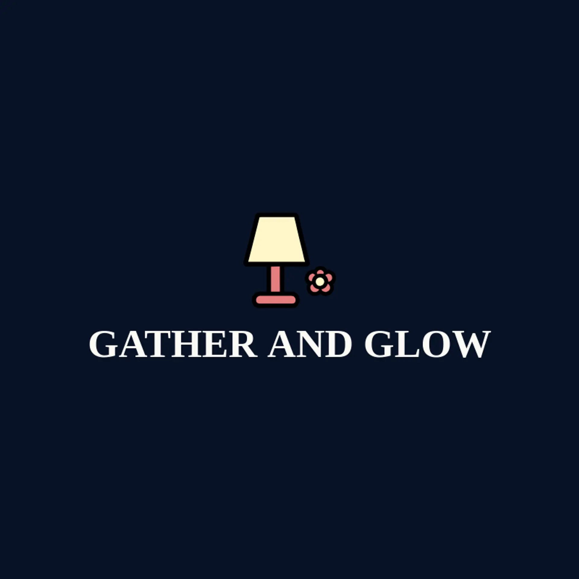 Gather And Glow logo for home staging