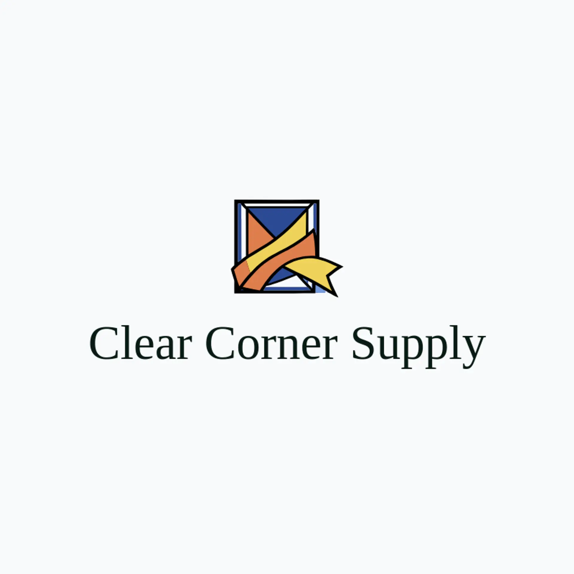 Clear Corner Supply logo for rectangle