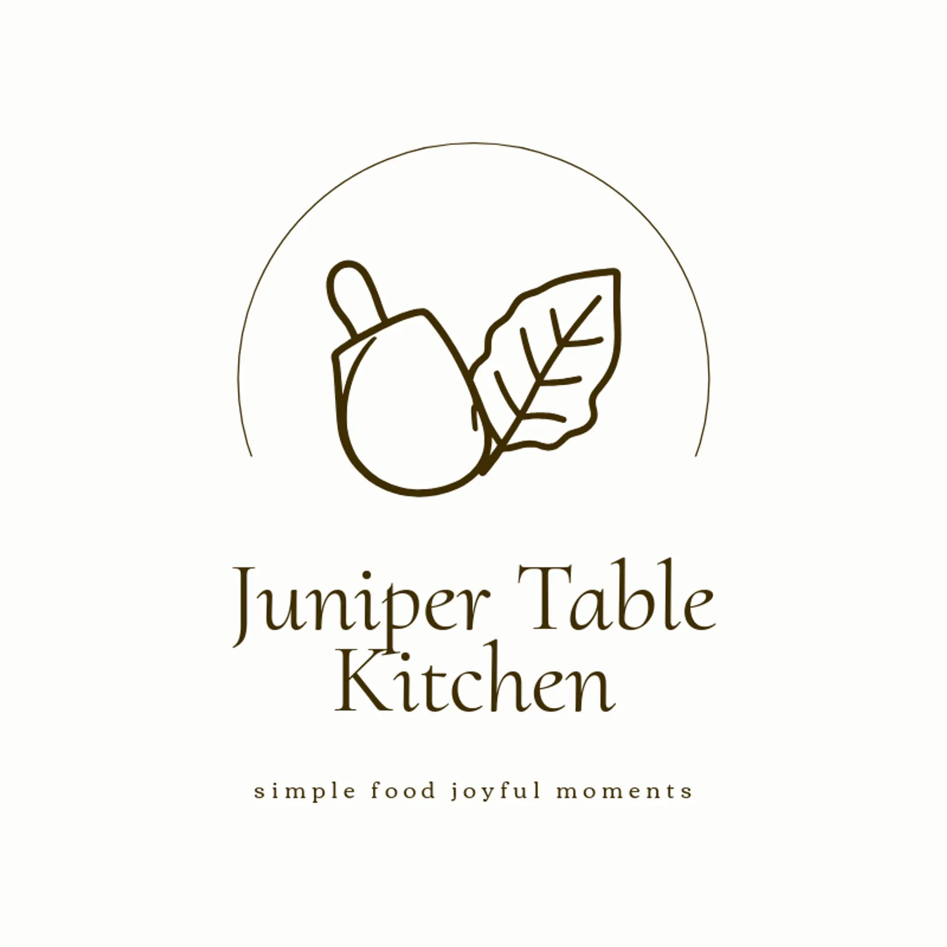Juniper Table Kitchen logo for kitchen