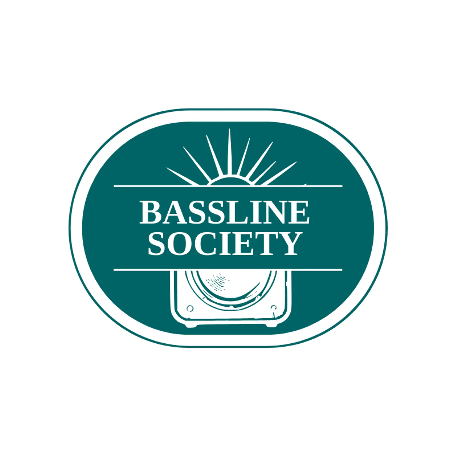 Bassline Society logo for rave