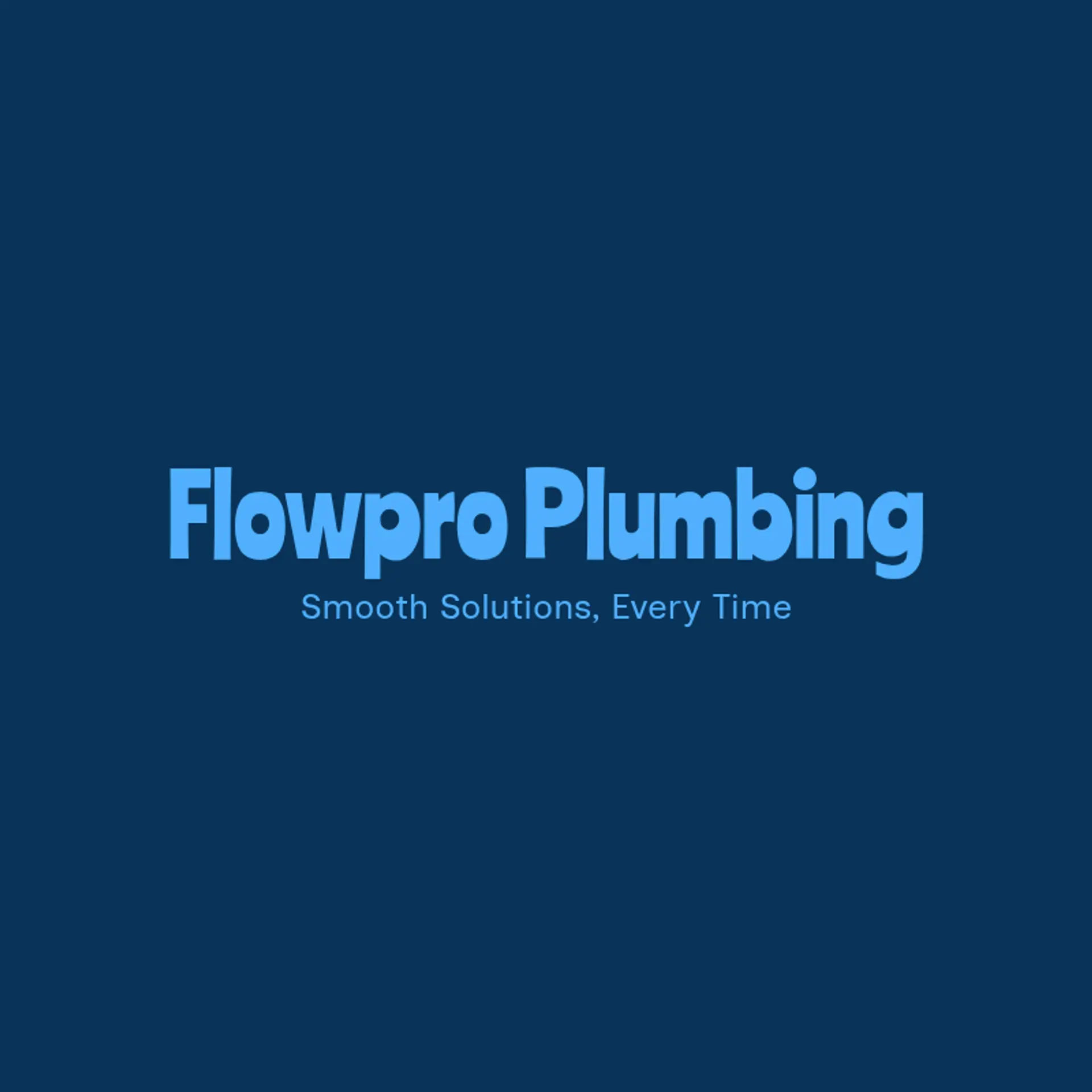 ProFlow Solutions logo for plumbing