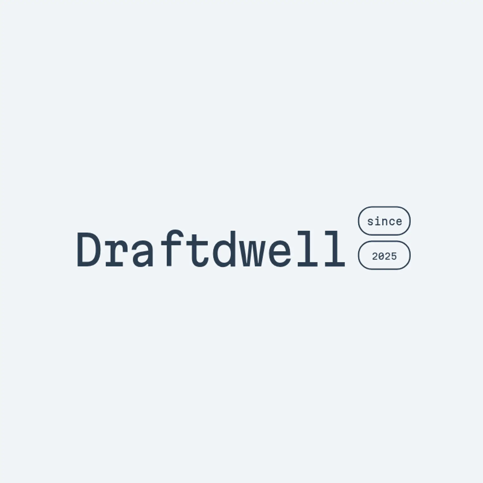 DraftDwell logo for construction 3d