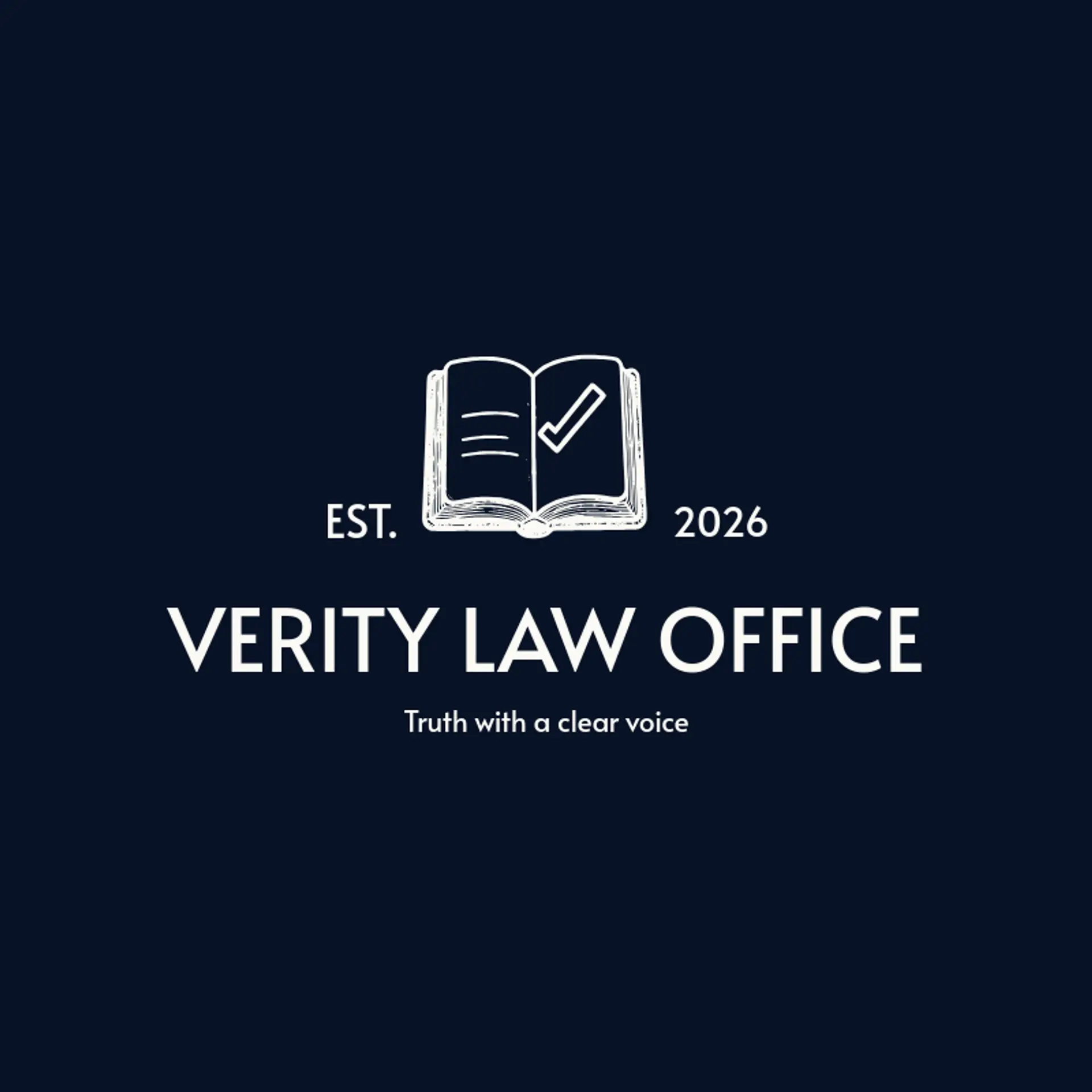Verity Law Office logo for lawyer