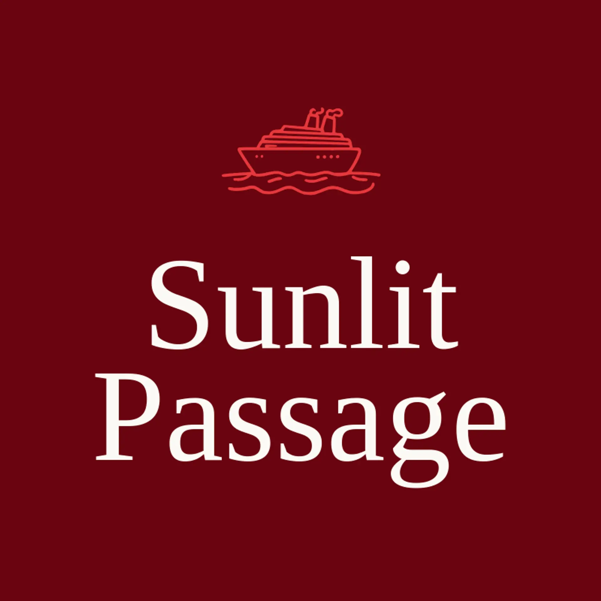 Sunlit Passage logo for cruise ship