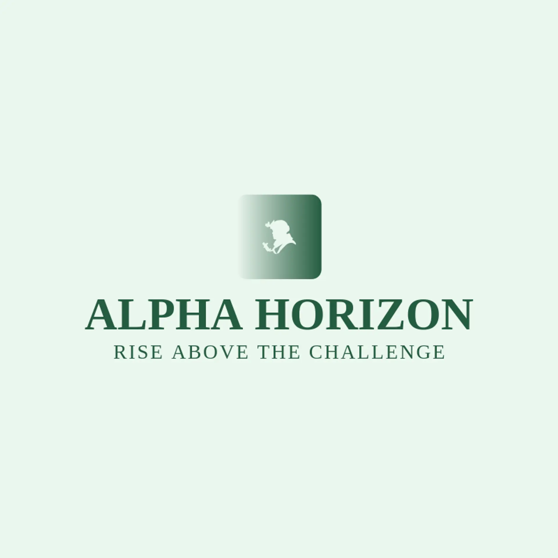 Alpha Horizon logo for special forces