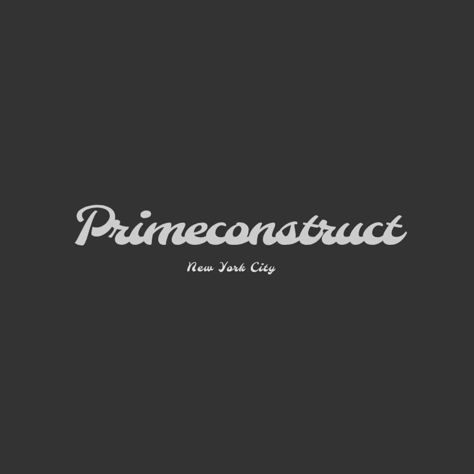 PrimeConstruct logo for construction
