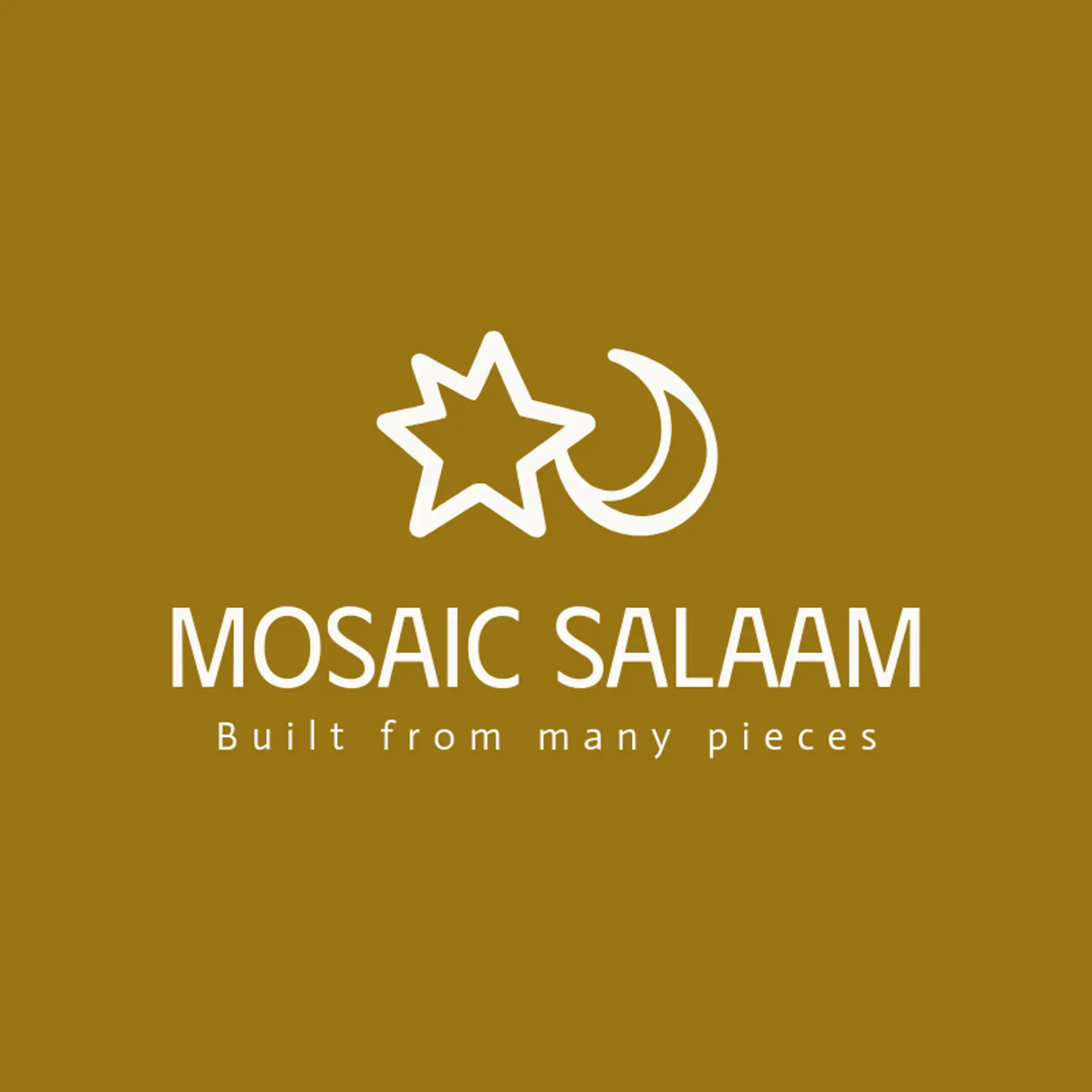 Mosaic Salaam logo for muslim