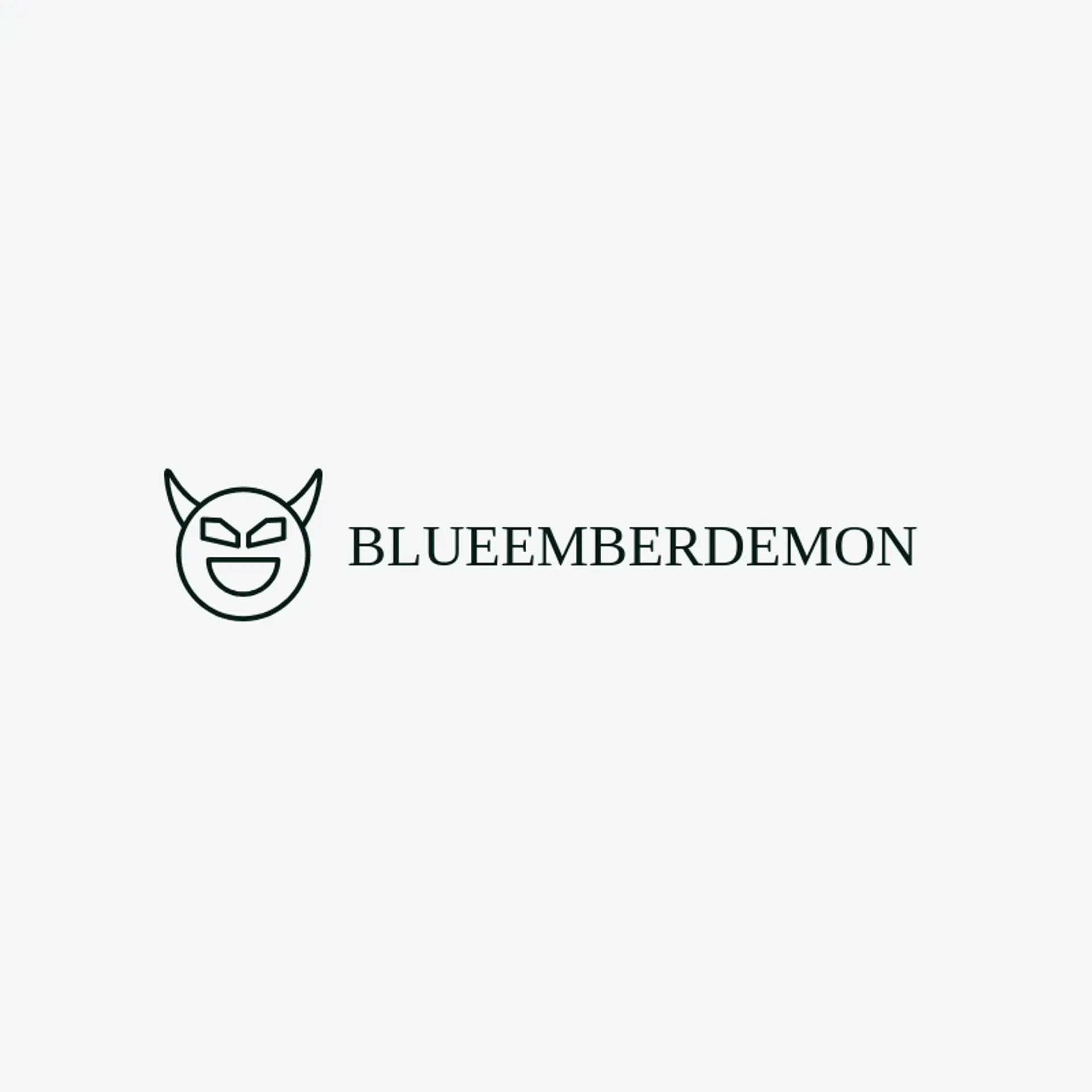 Blue Ember Demon logo for demon