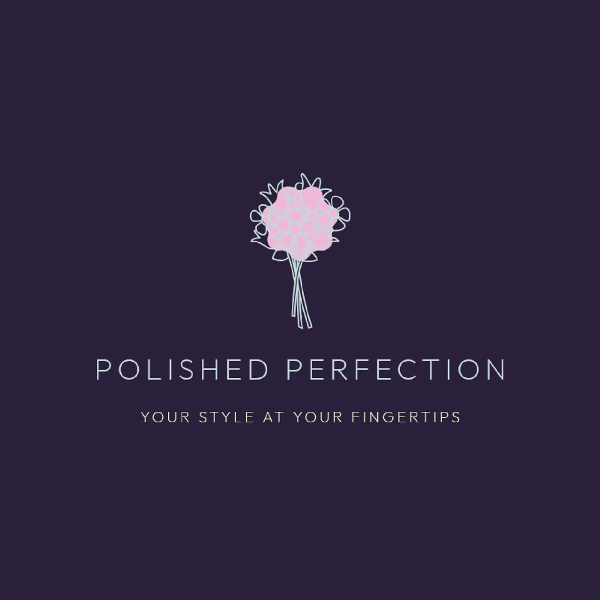 Polished Perfection logo for nail tech
