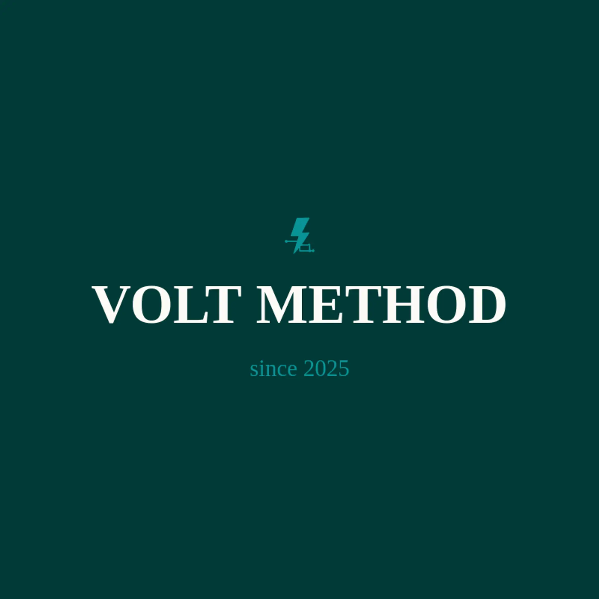 Volt Method logo for software