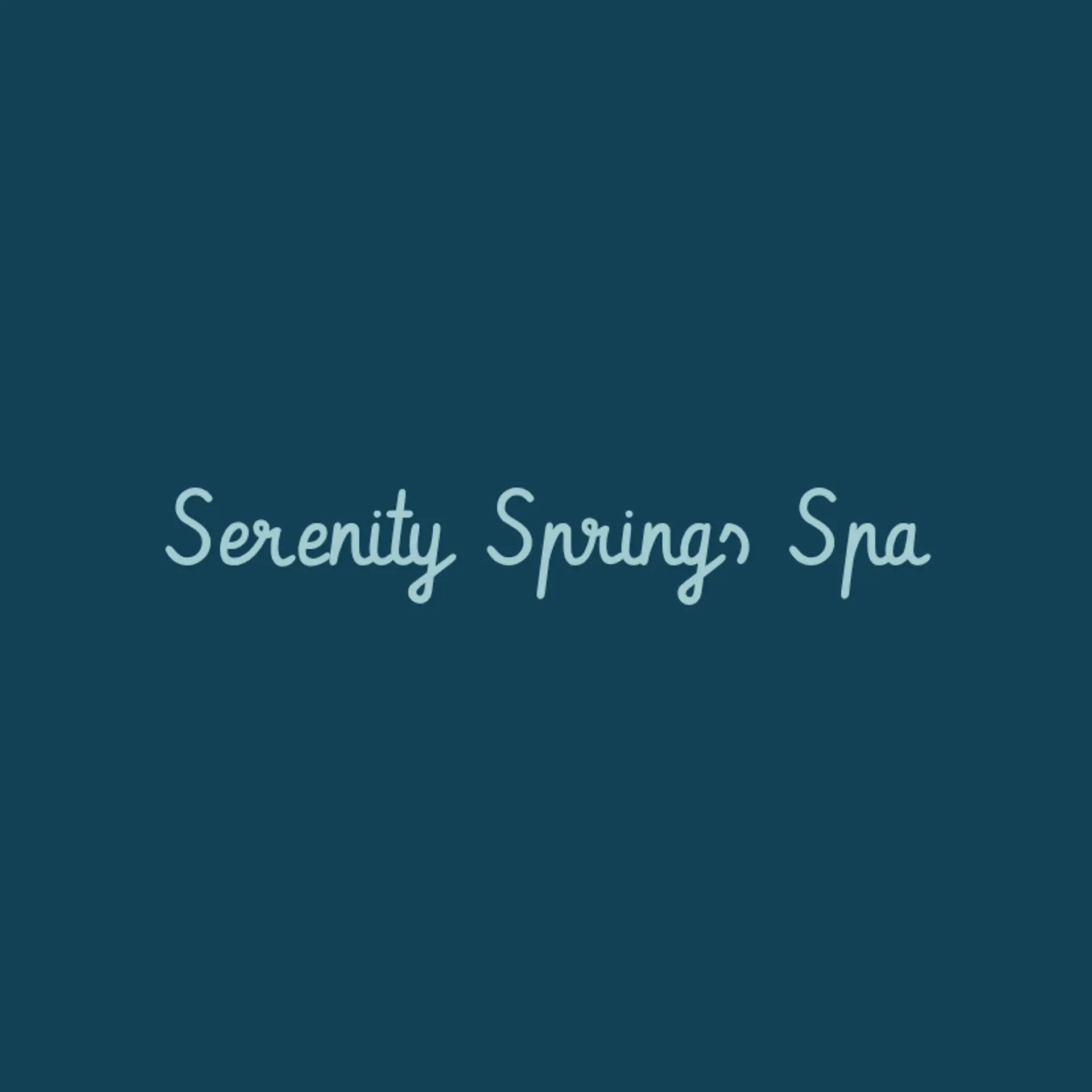 Serenity Springs Spa logo for spa