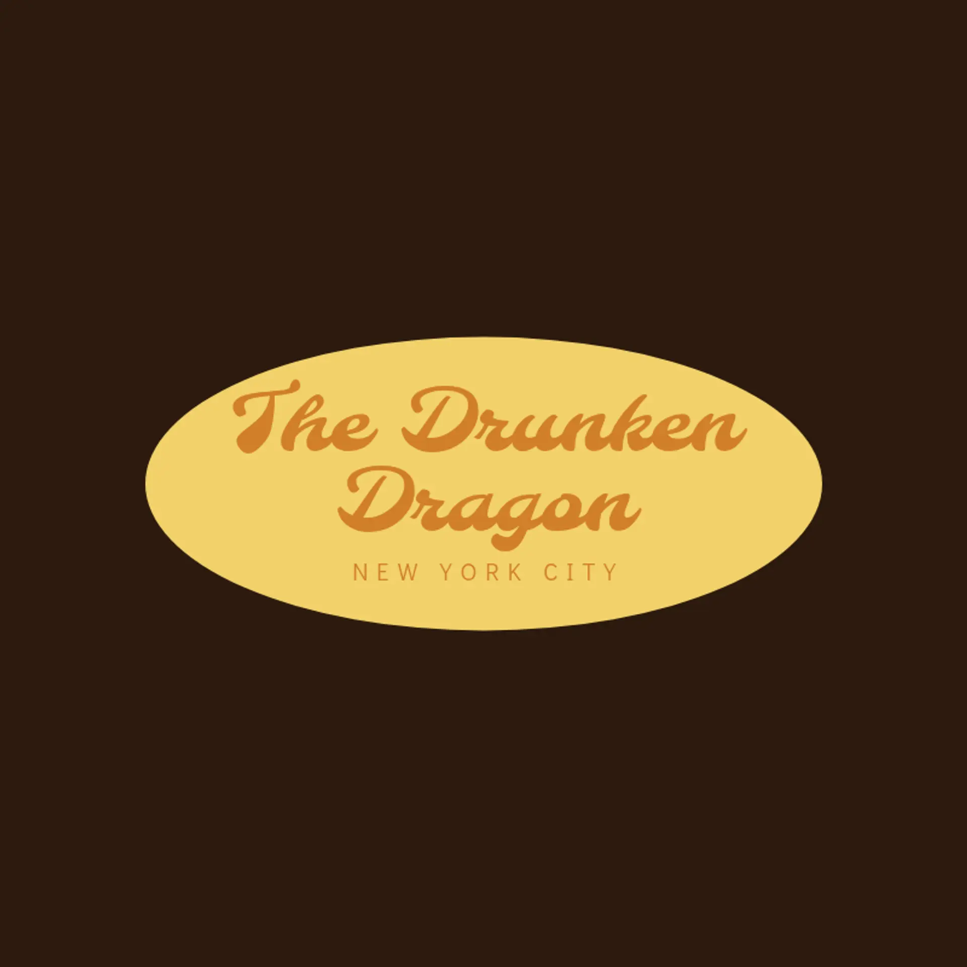 The Drunken Dragon logo for bar restaurant