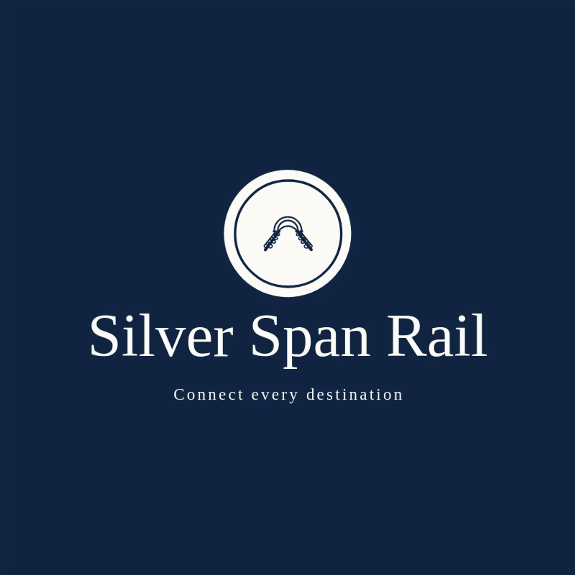 Silver Span Rail logo for railroad