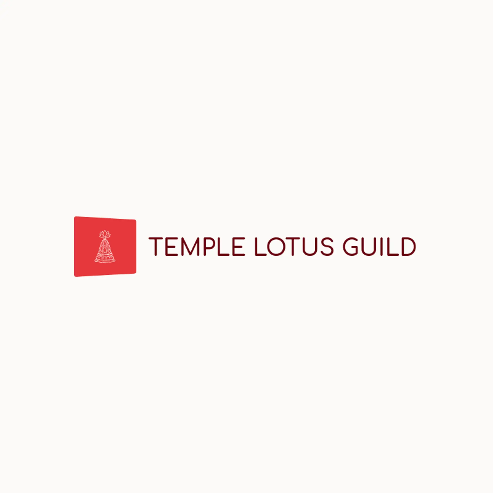 Temple Lotus Guild logo for jainism