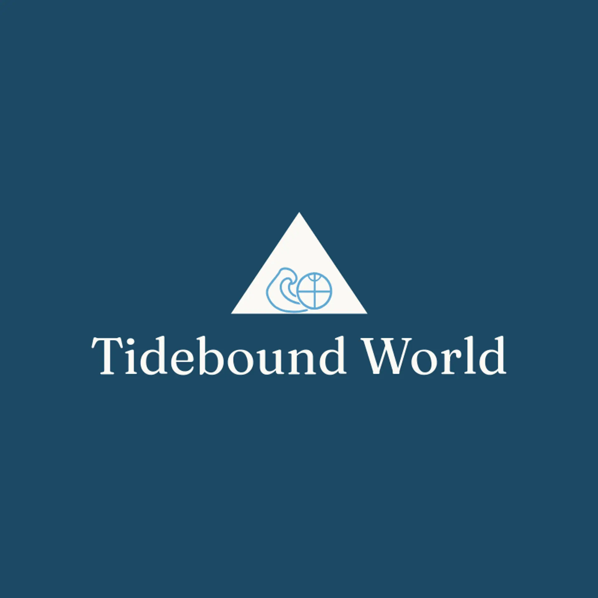 Tidebound World logo for globe