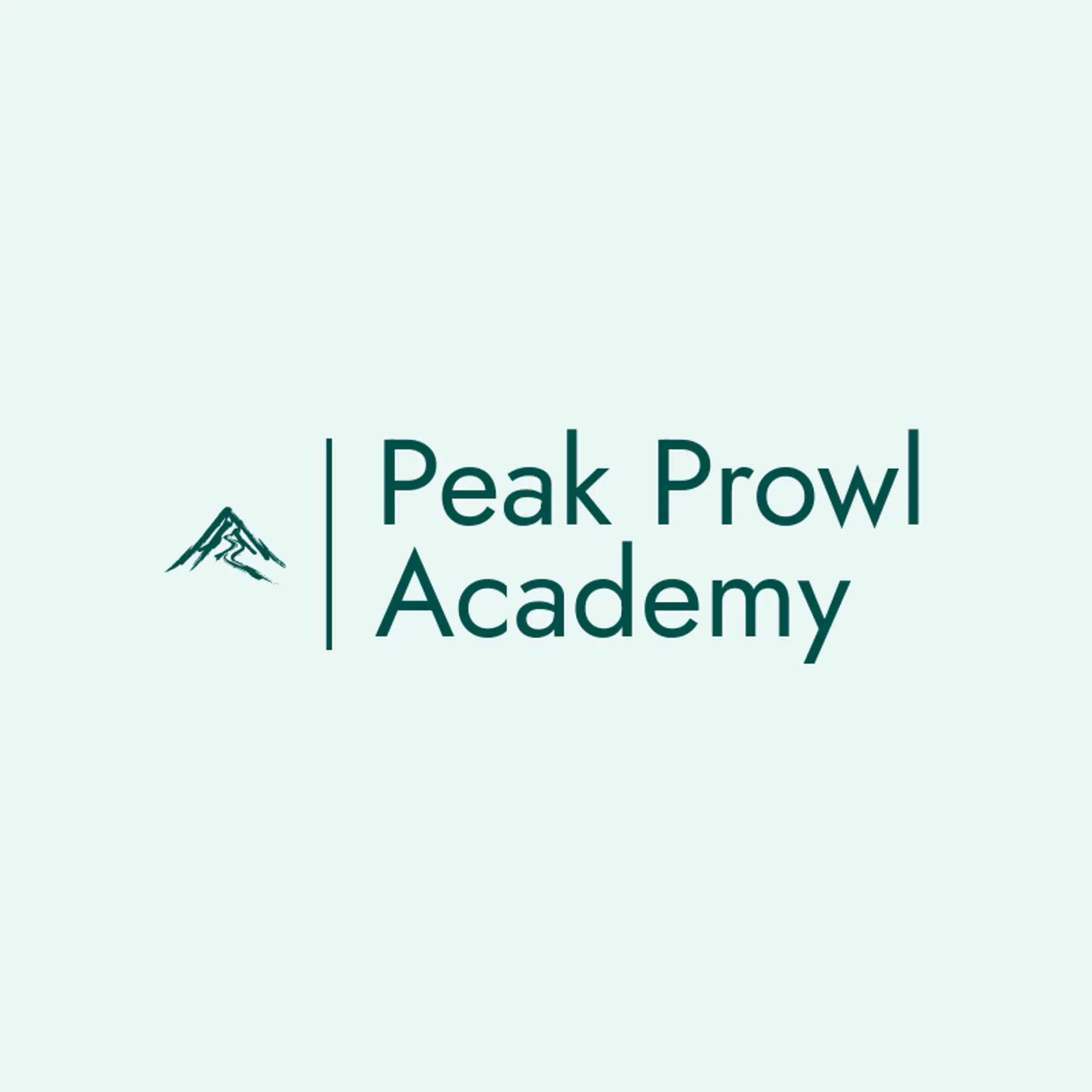 Peak Prowl Academy logo for wildcat