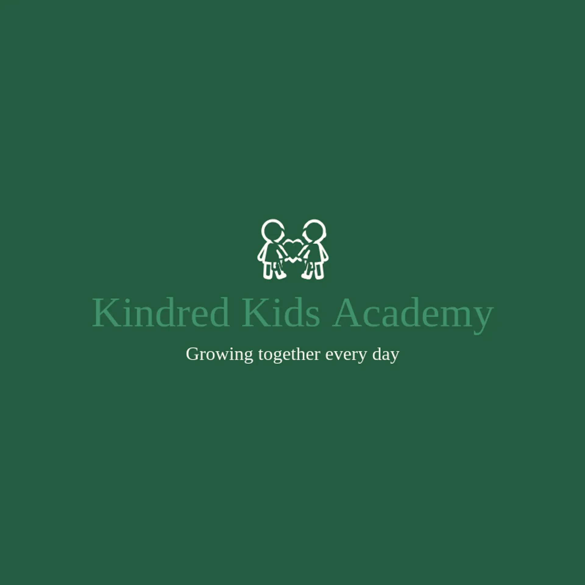 Kindred Kids Academy logo for kindergarten