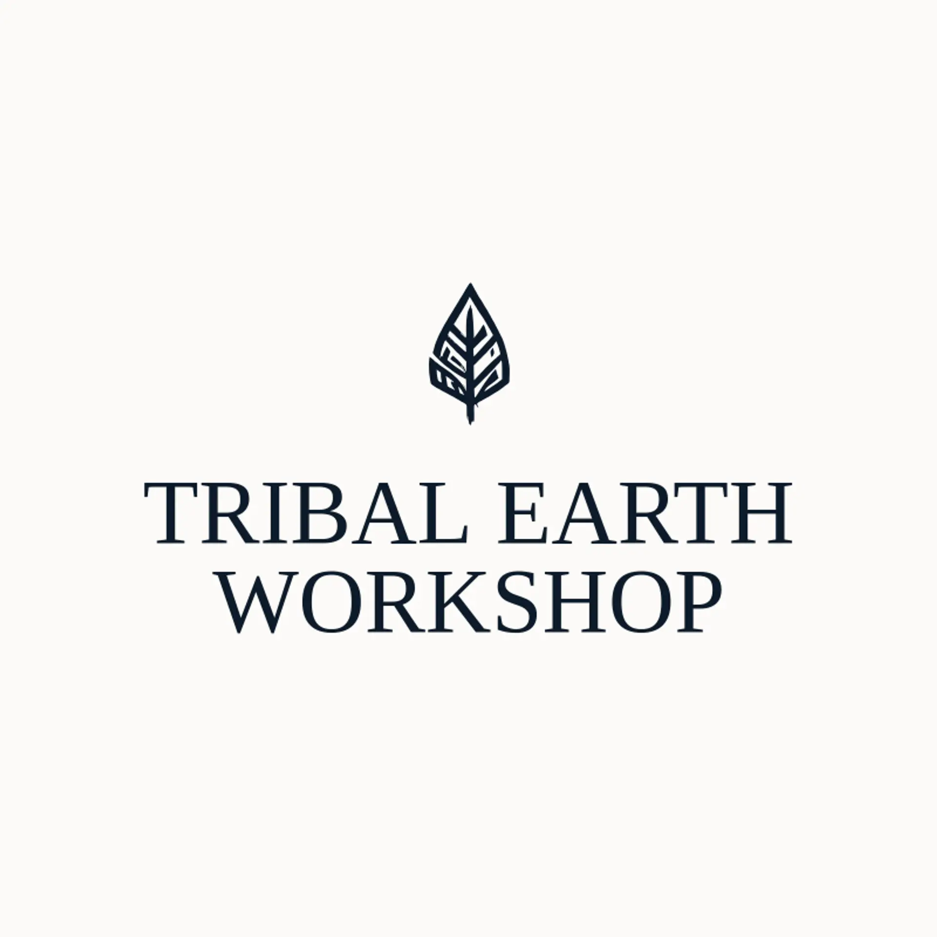 Tribal Earth Workshop logo for tribal