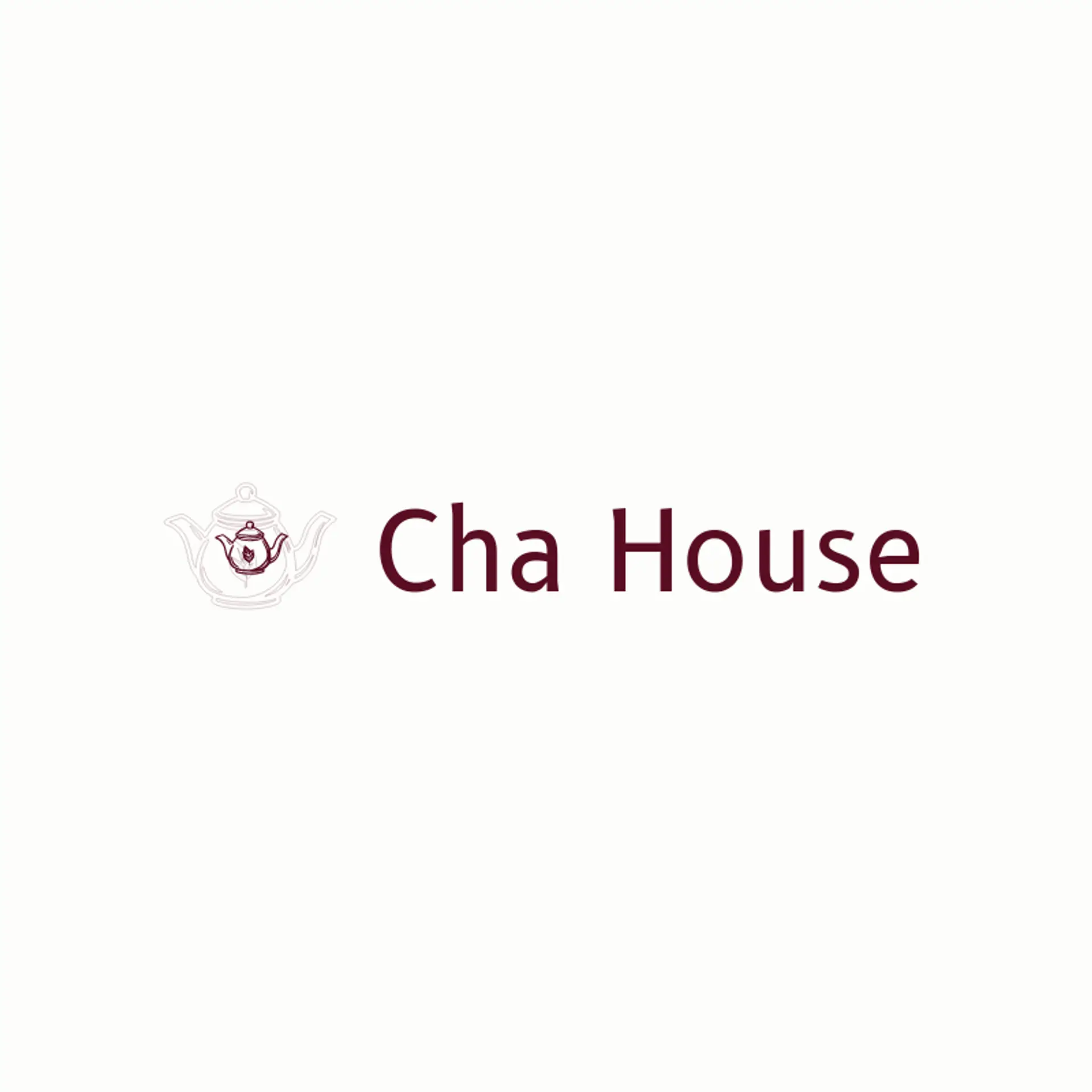 Cha House logo for japanese