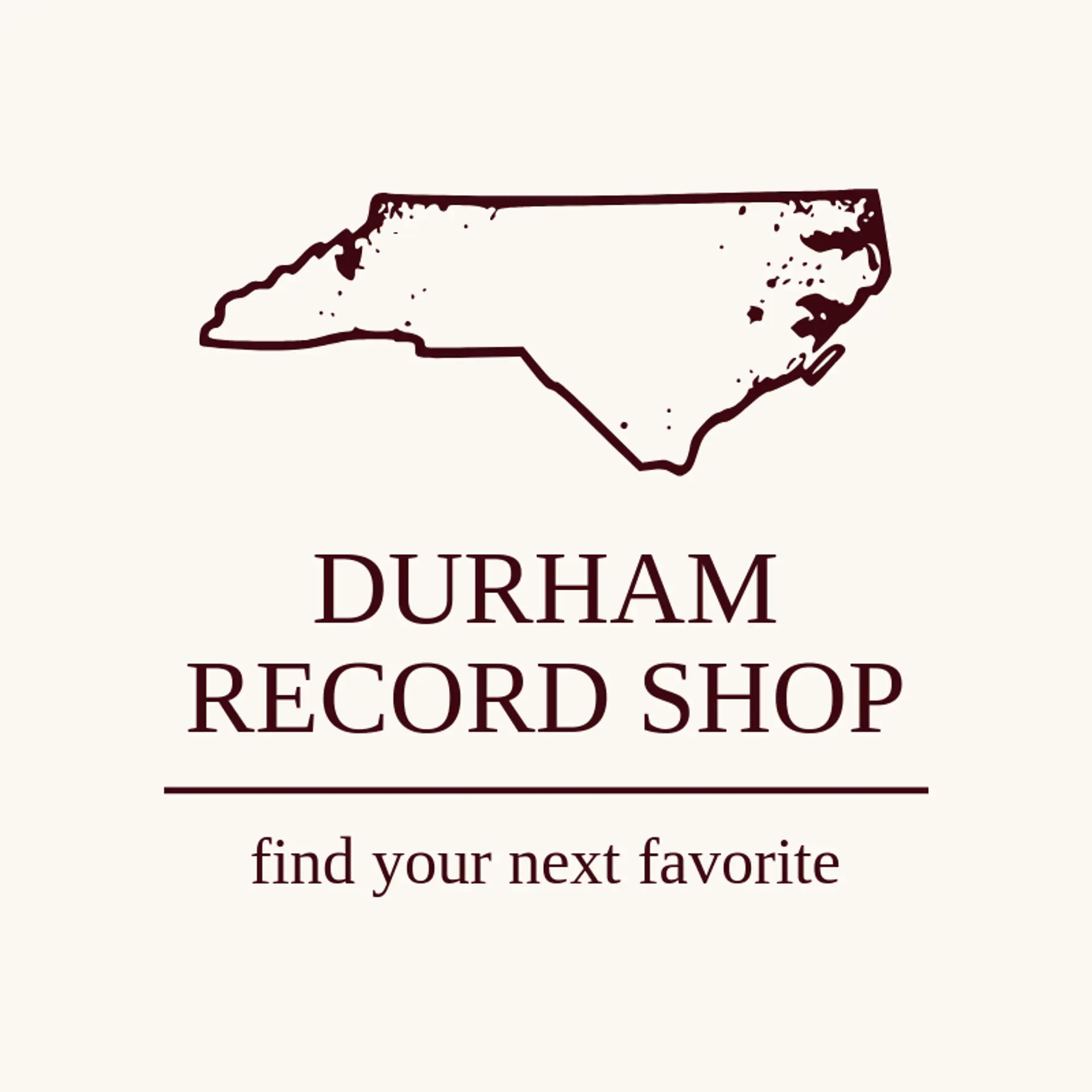 Durham Record Shop logo for north carolina