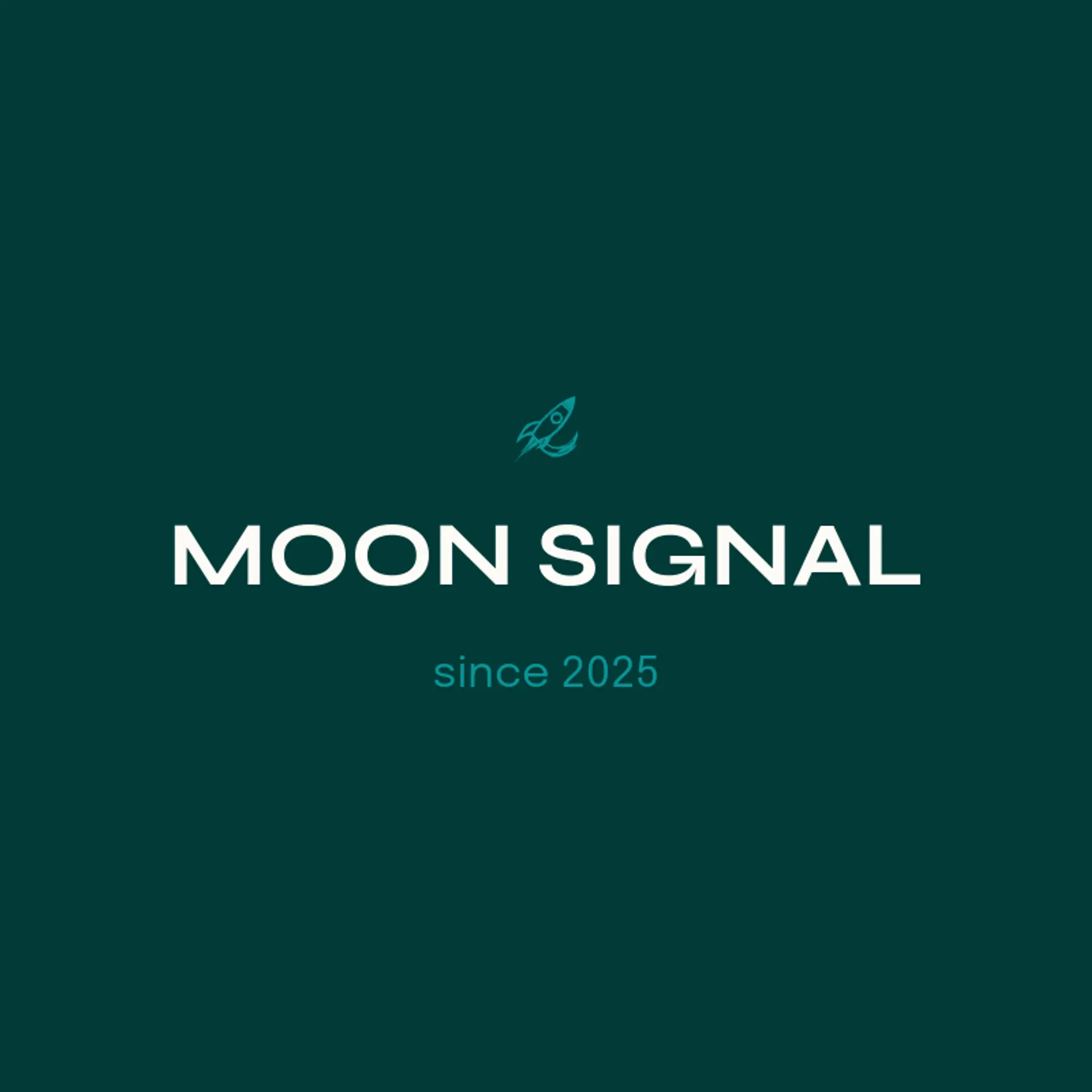Moon Signal logo for rocket