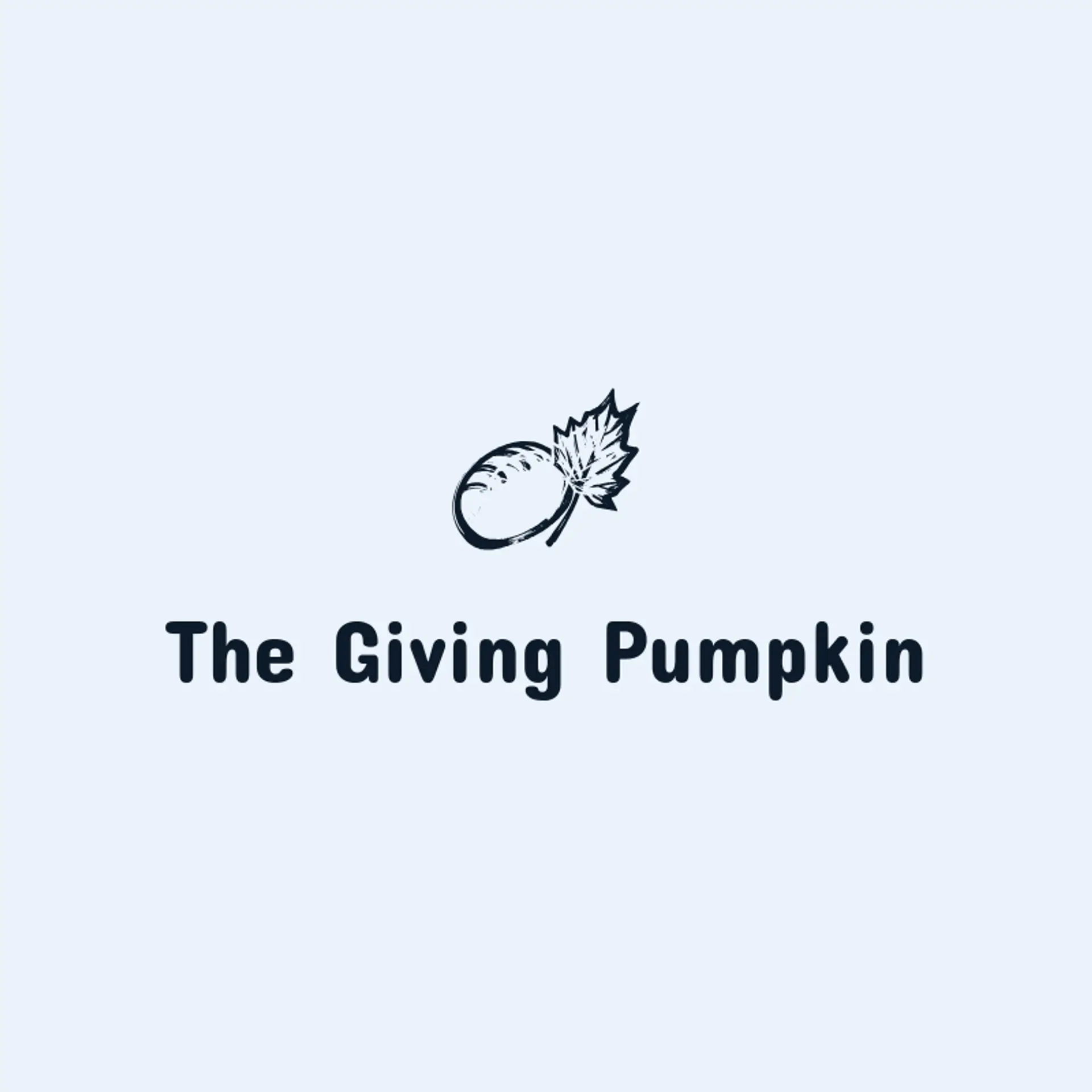 The Giving Pumpkin logo for thanksgiving