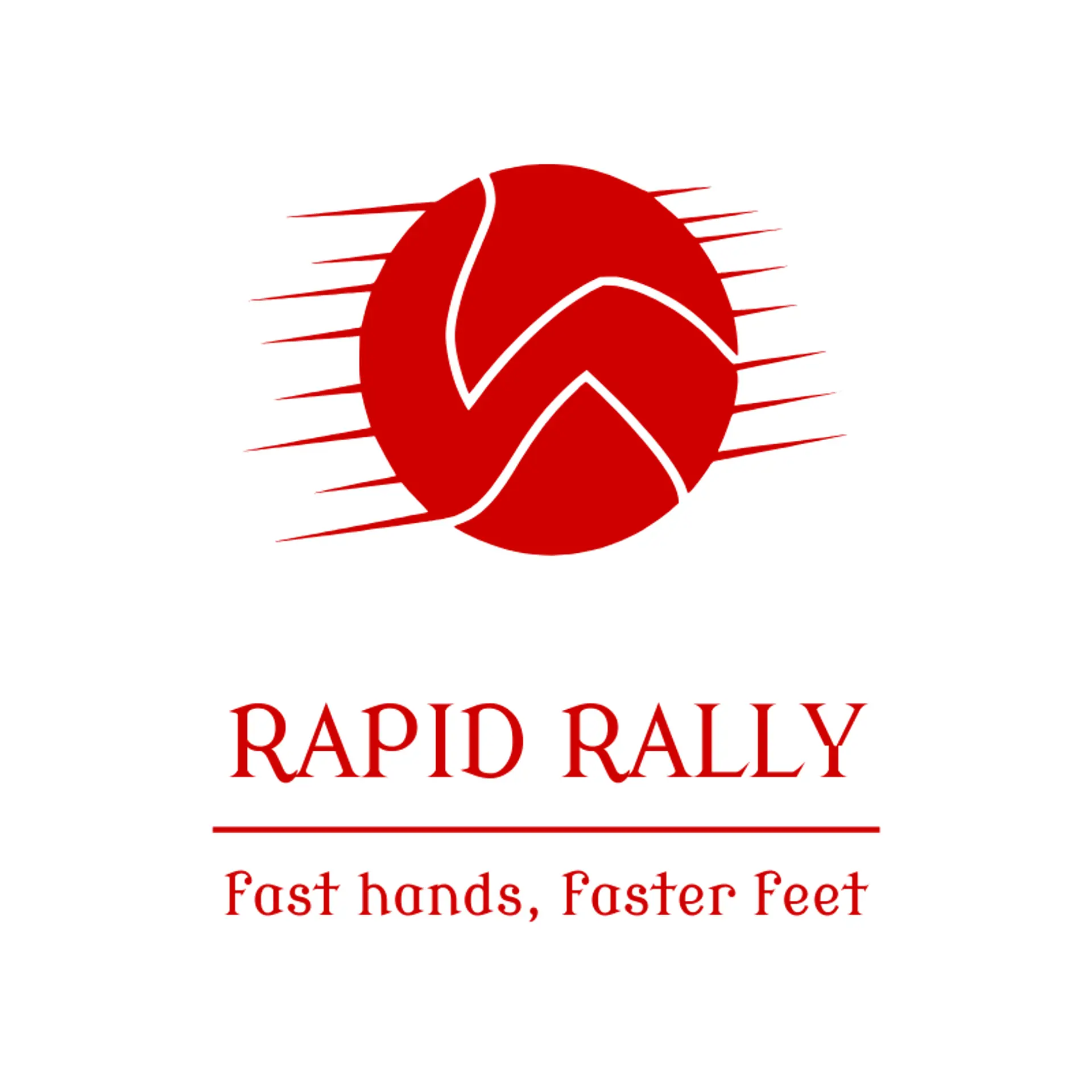 Rapid Rally logo for volleyball