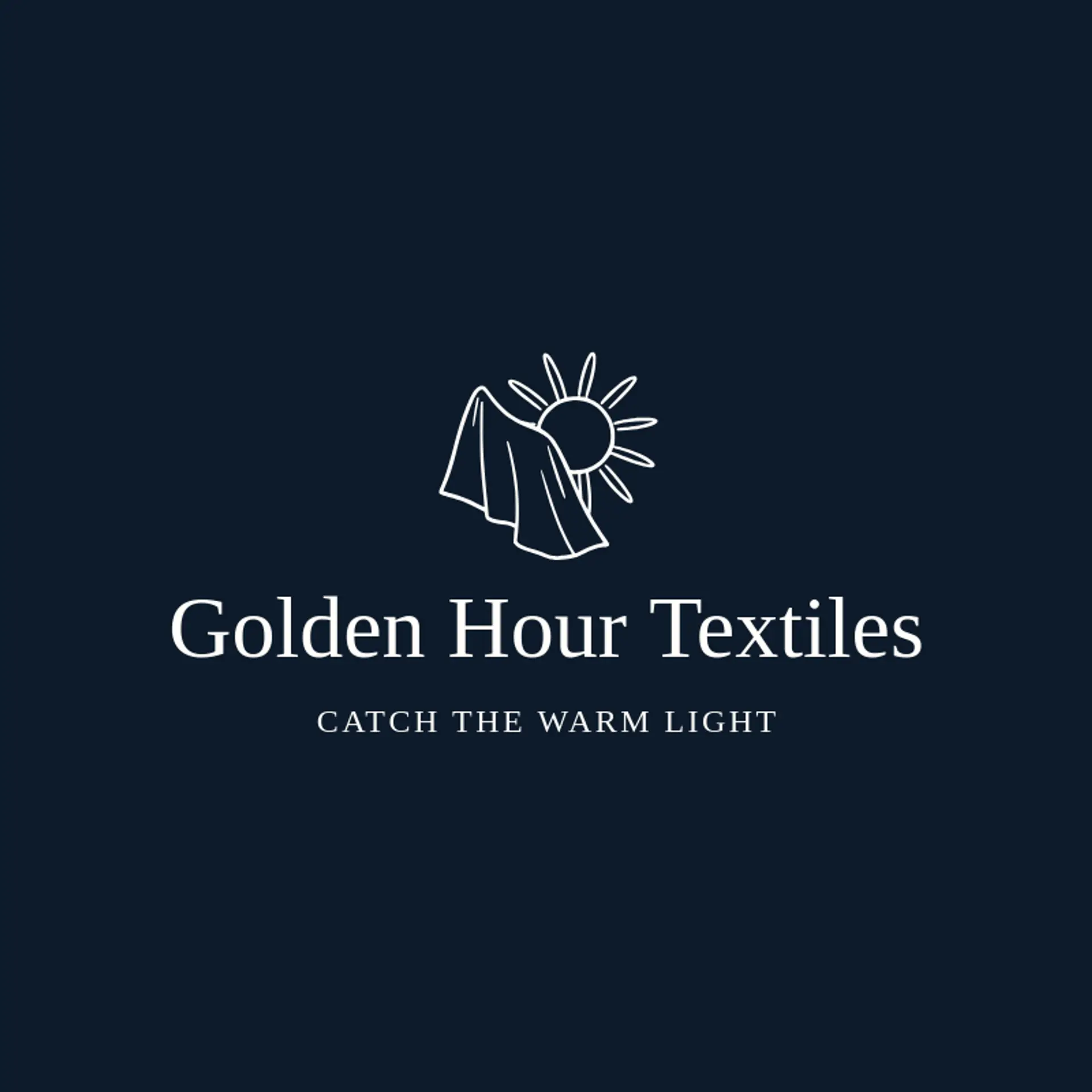 Golden Hour Textiles logo for fabric