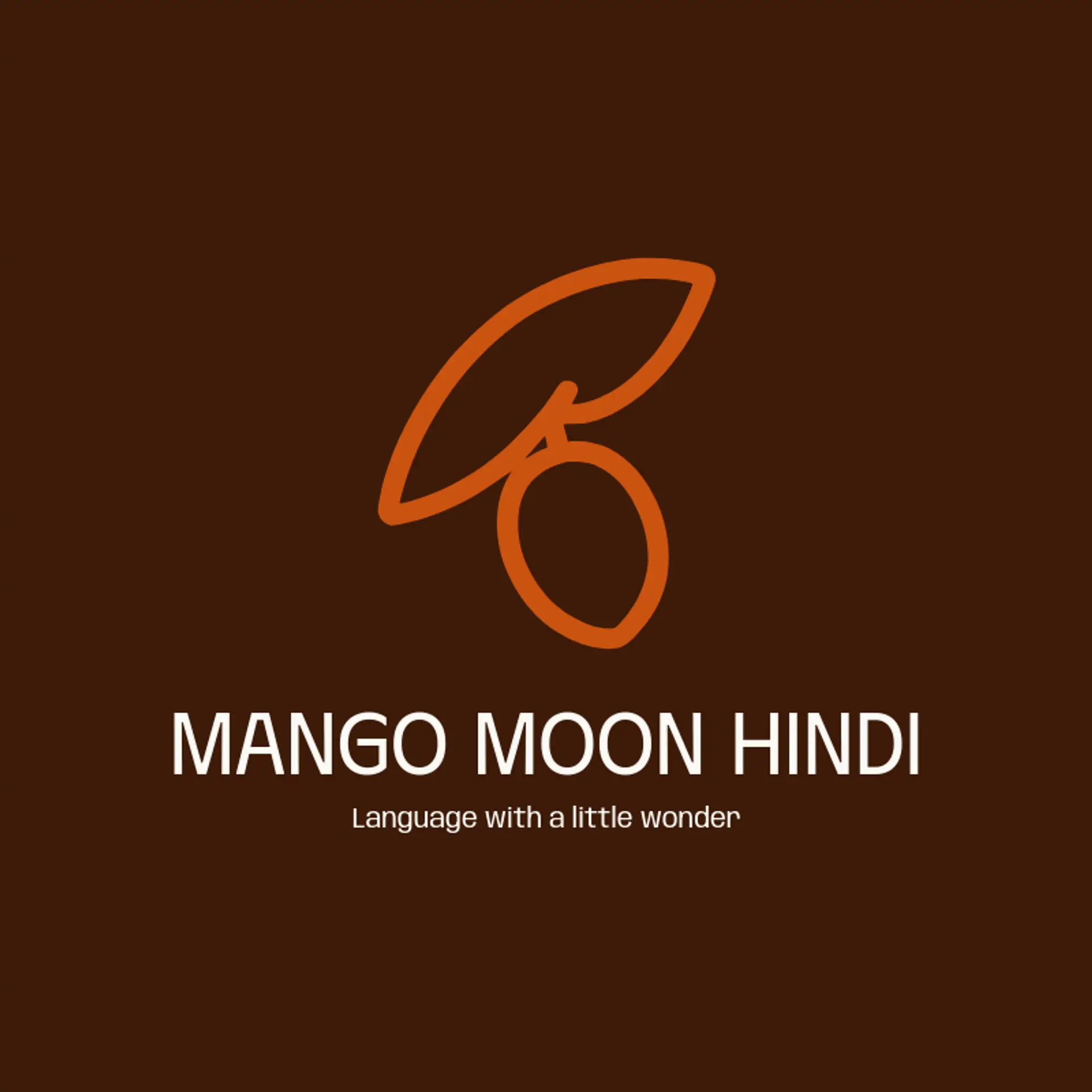 Mango Moon Hindi logo for hindi