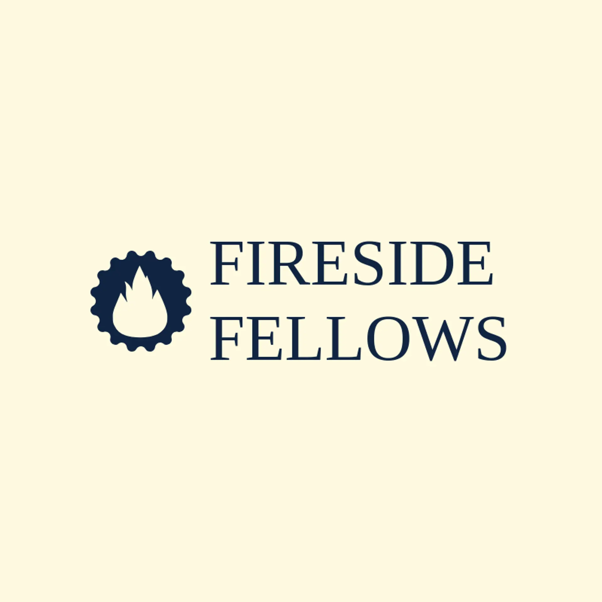 Fireside Fellows logo for fraternity