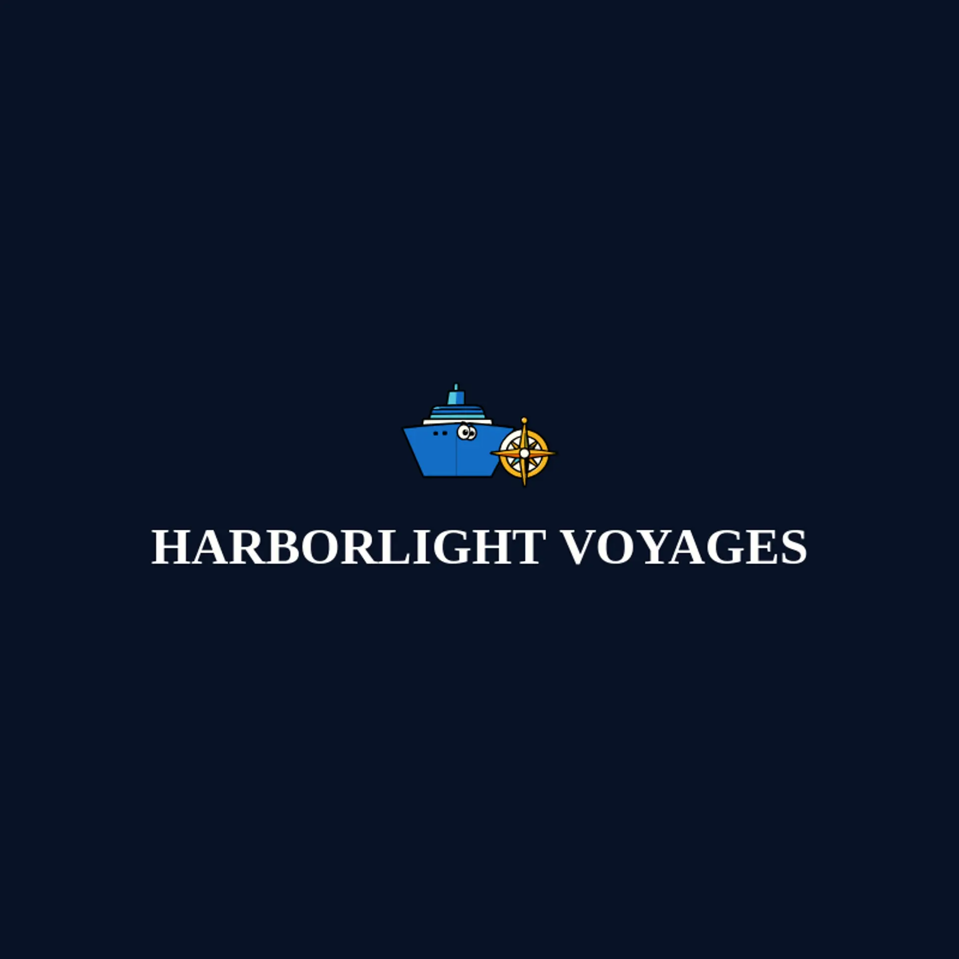 Harborlight Voyages logo for cruise ship