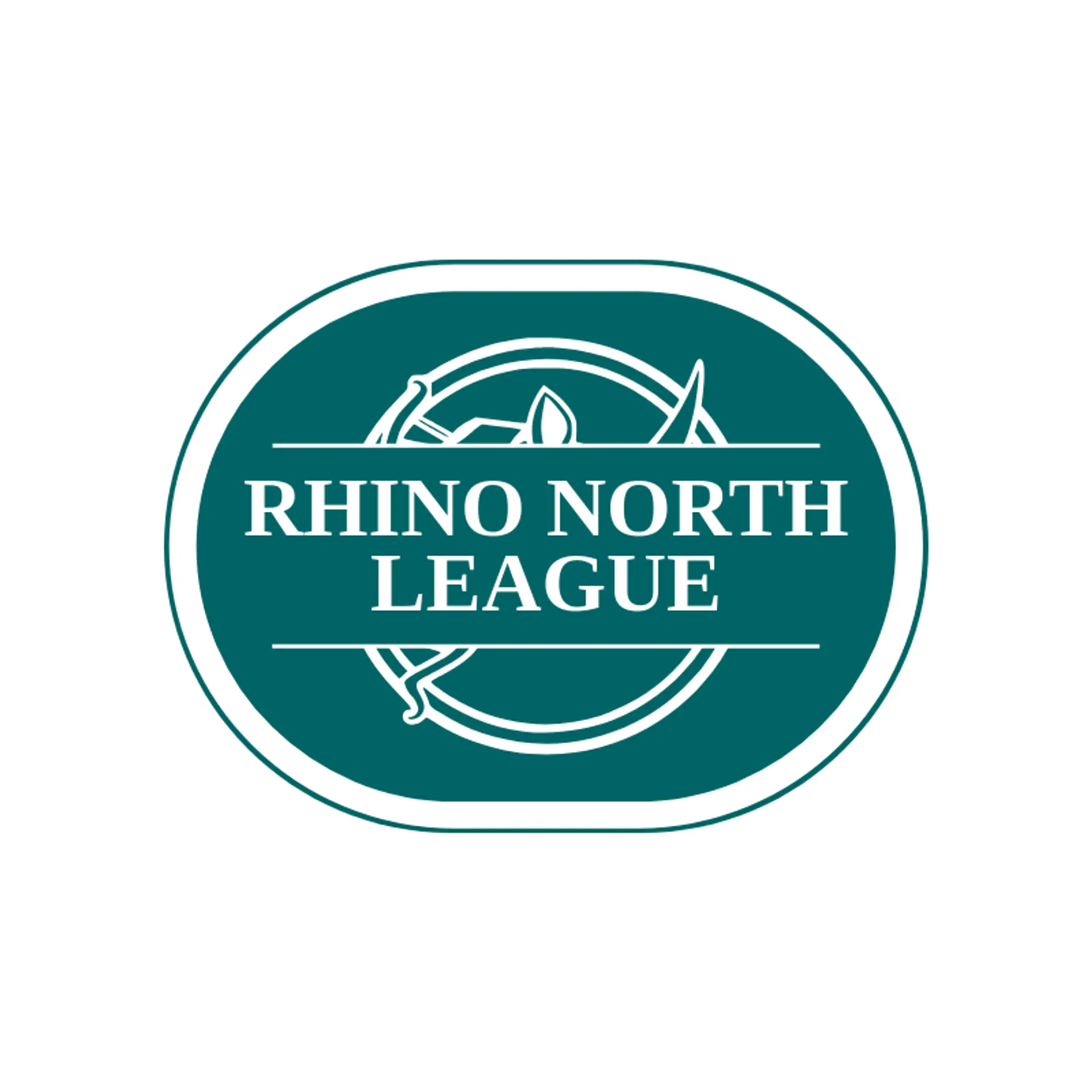 Rhino North League logo for rhino