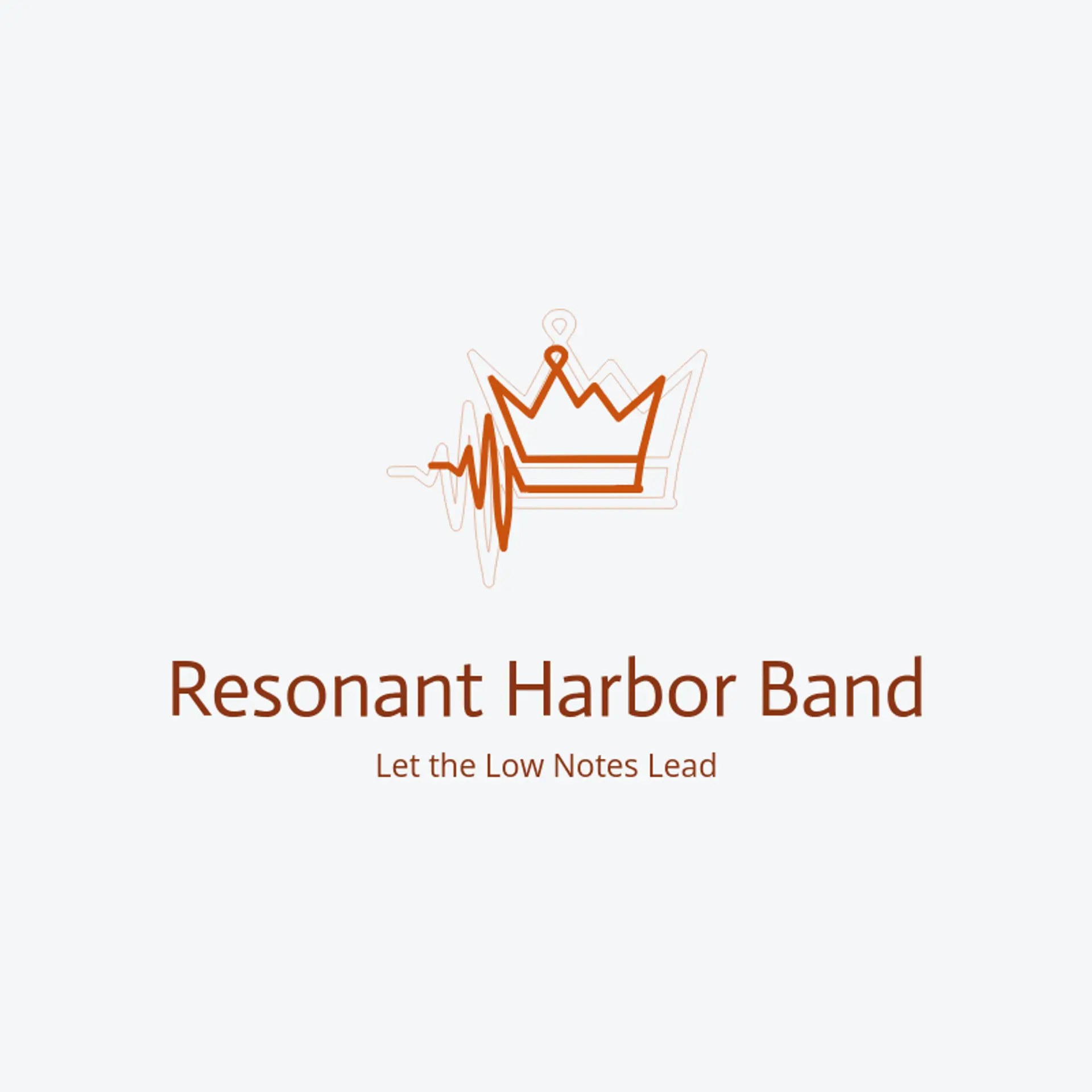 Resonant Harbor Band logo for bass