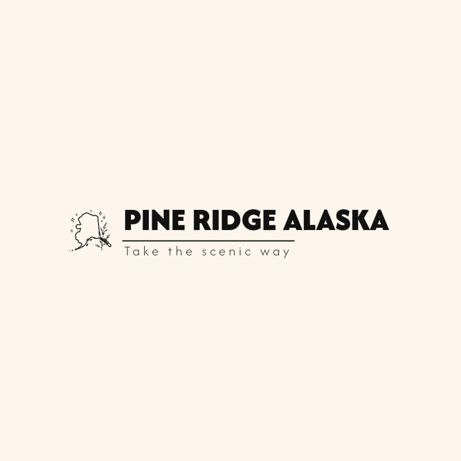 Pine Ridge Alaska logo for alaska