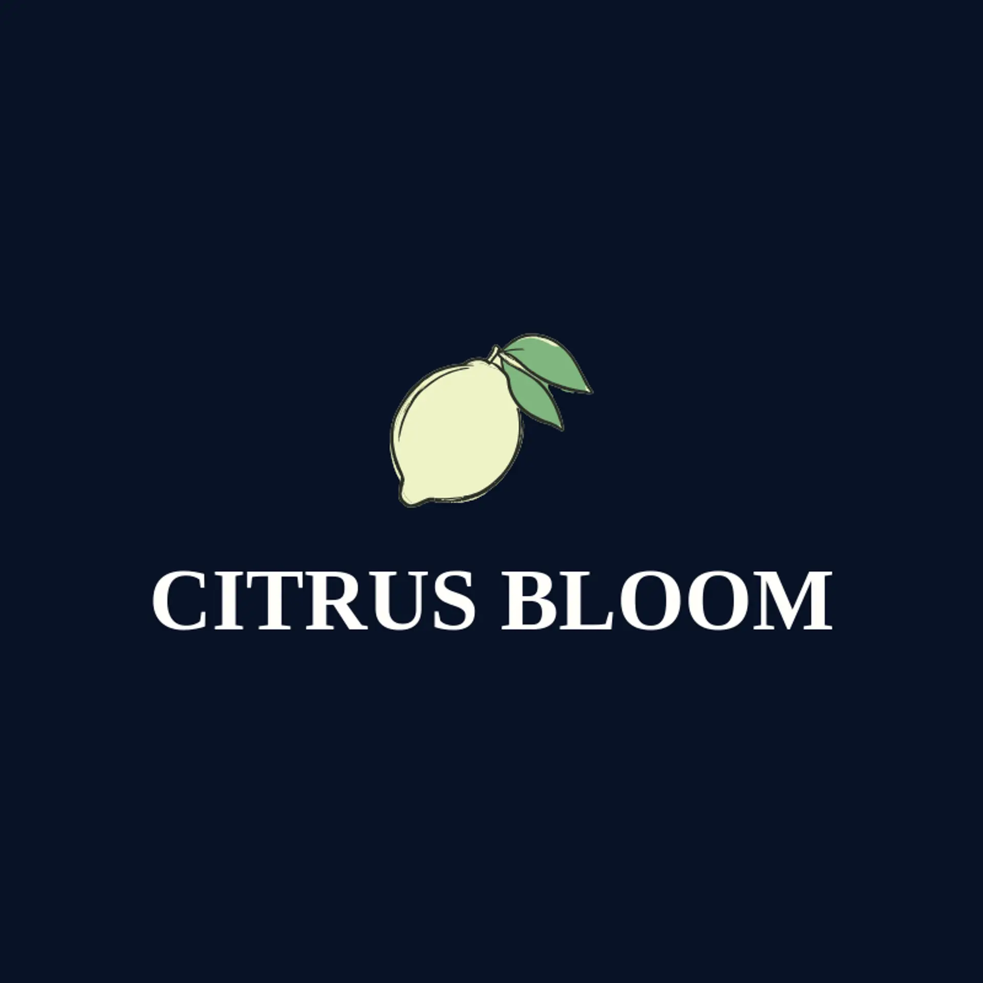 Citrus Bloom logo for lemon