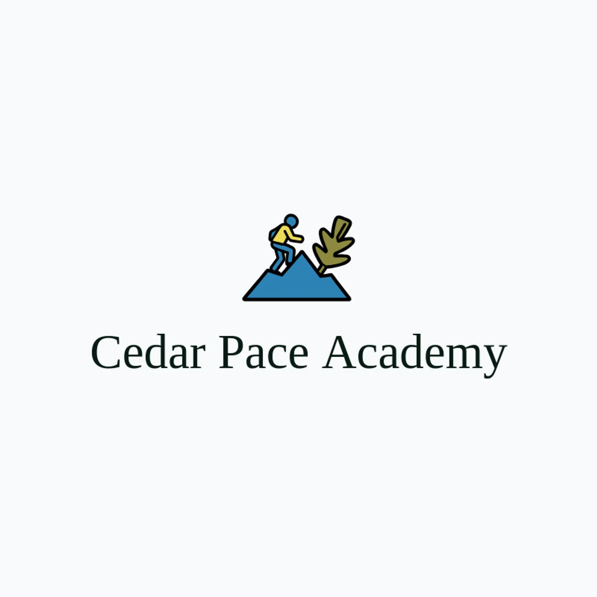 Cedar Pace Academy logo for rider