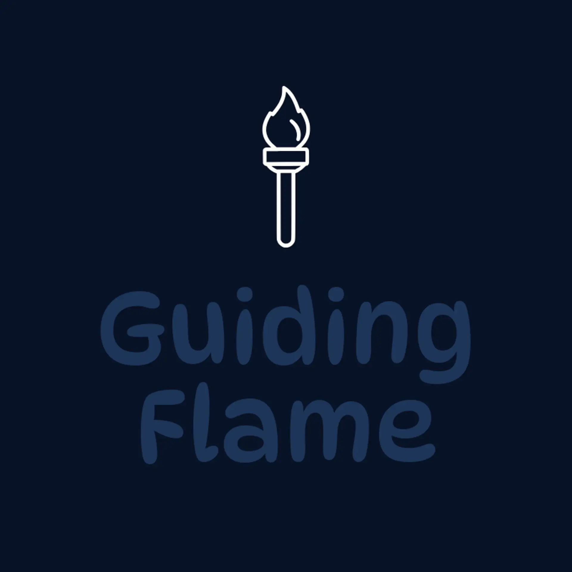 Guiding Flame logo for veteran owned
