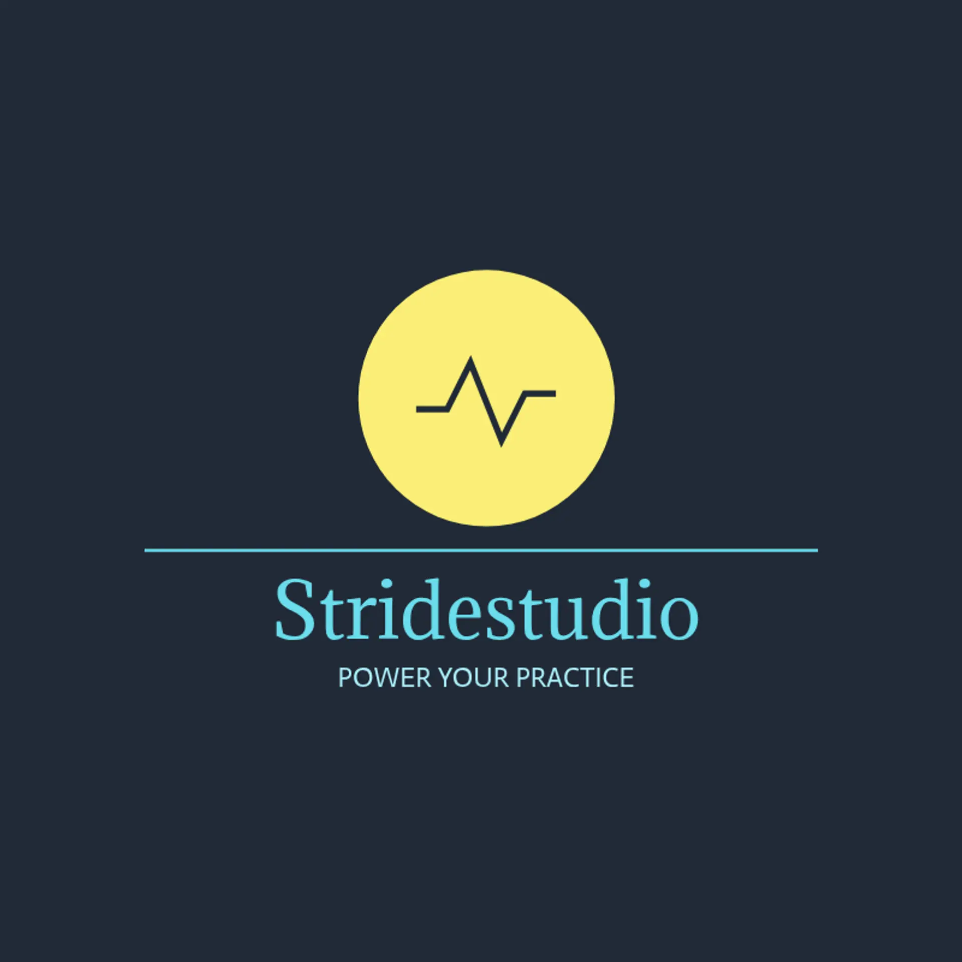 PulseCore Athletics logo for fitness studio