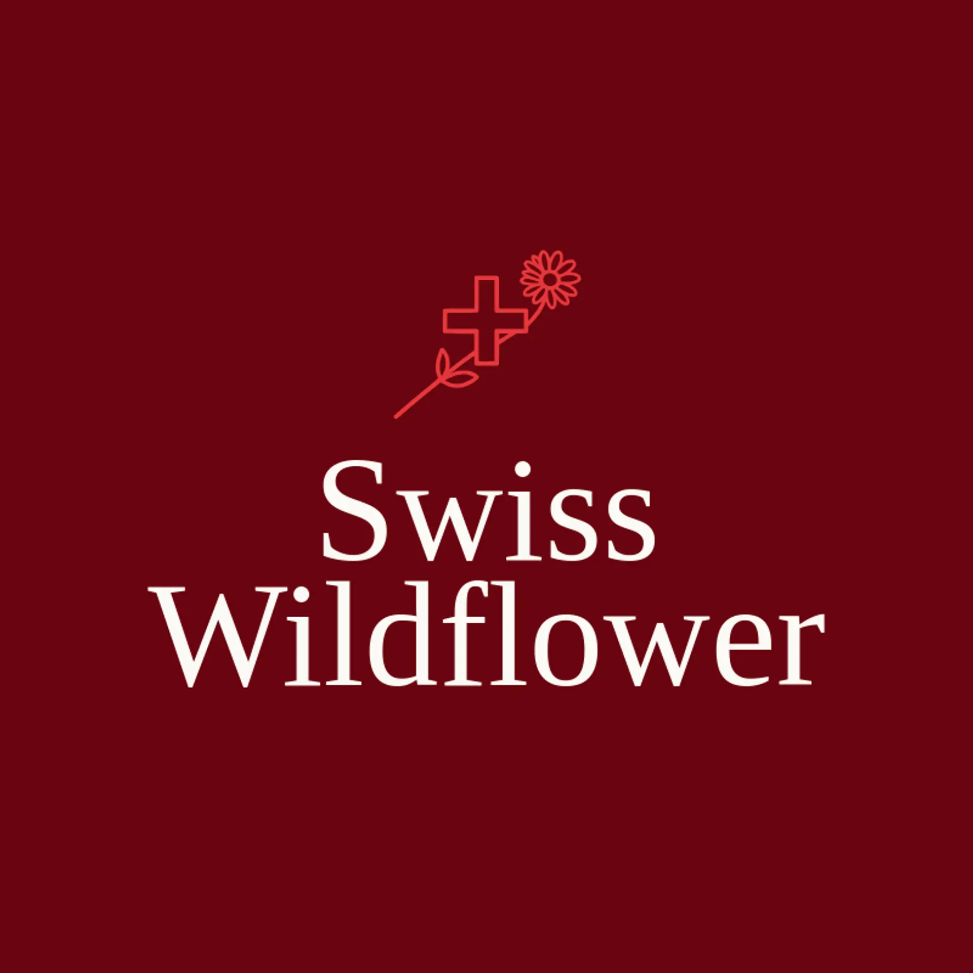 Swiss Wildflower logo for swiss