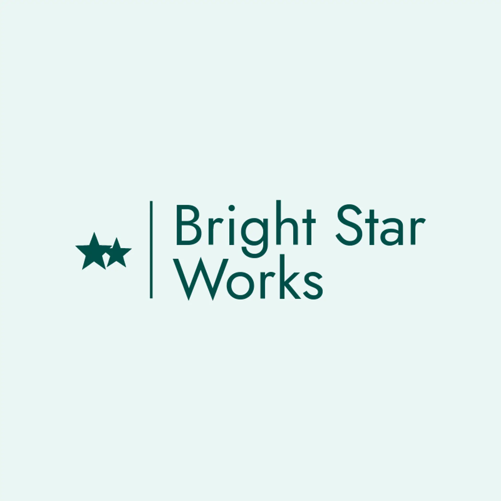 Bright Star Works logo for crest